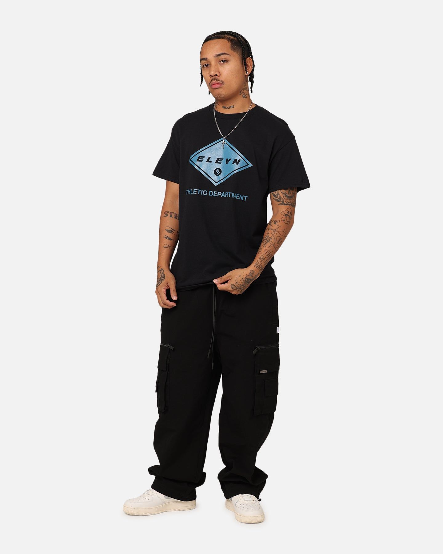 Elevn Clothing Co Athletic Department T-Shirt Black sold by Culture Kings product image thumbnail 2
