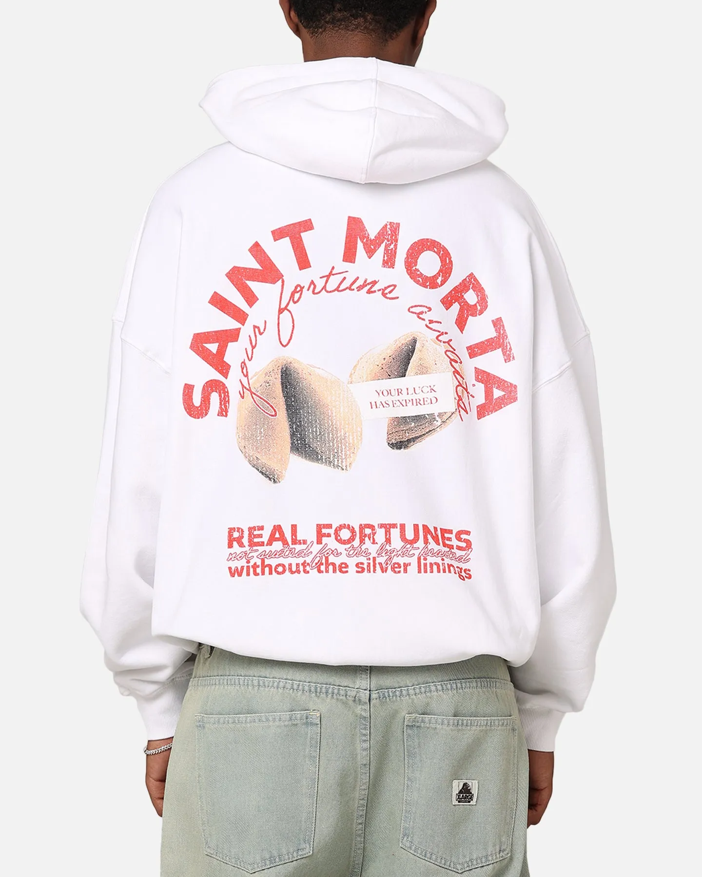 Saint Morta Real Fortunes Hoodie White sold by Culture Kings