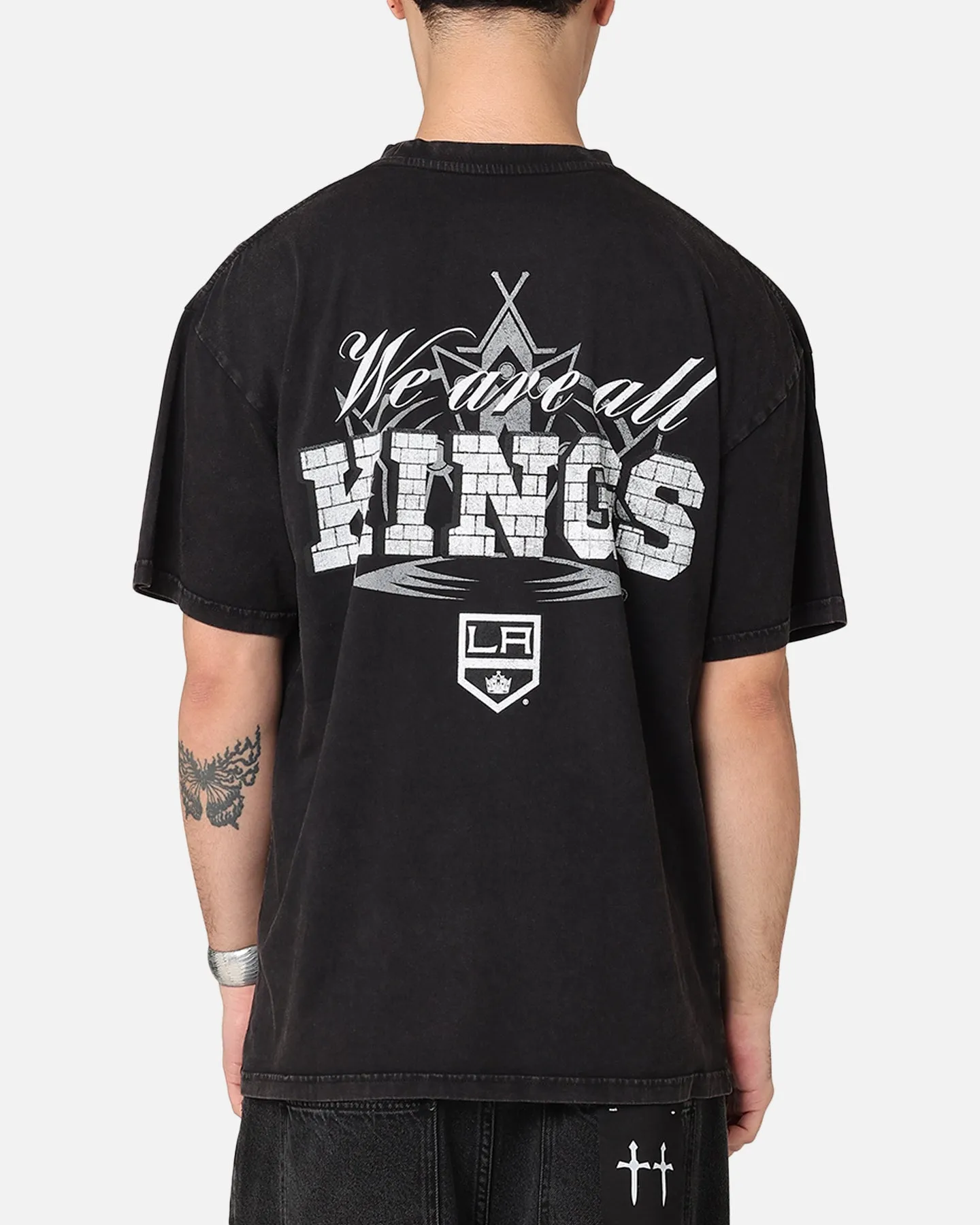 Culture Kings Los Angeles Kings Heavy T-Shirt Black Acidwash sold by Culture Kings product image thumbnail 2