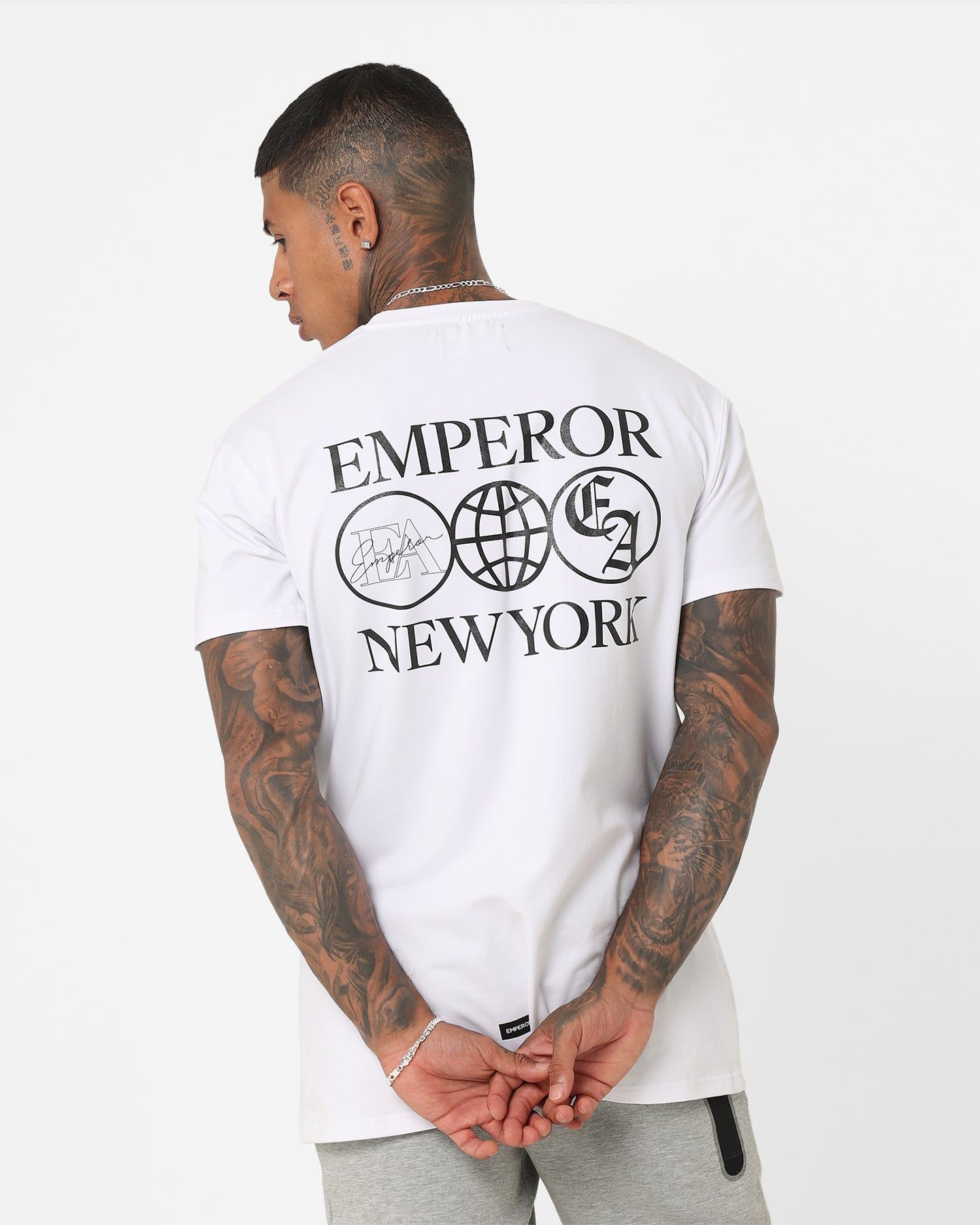 Emperor Apparel Multiply T-Shirt White sold by Culture Kings