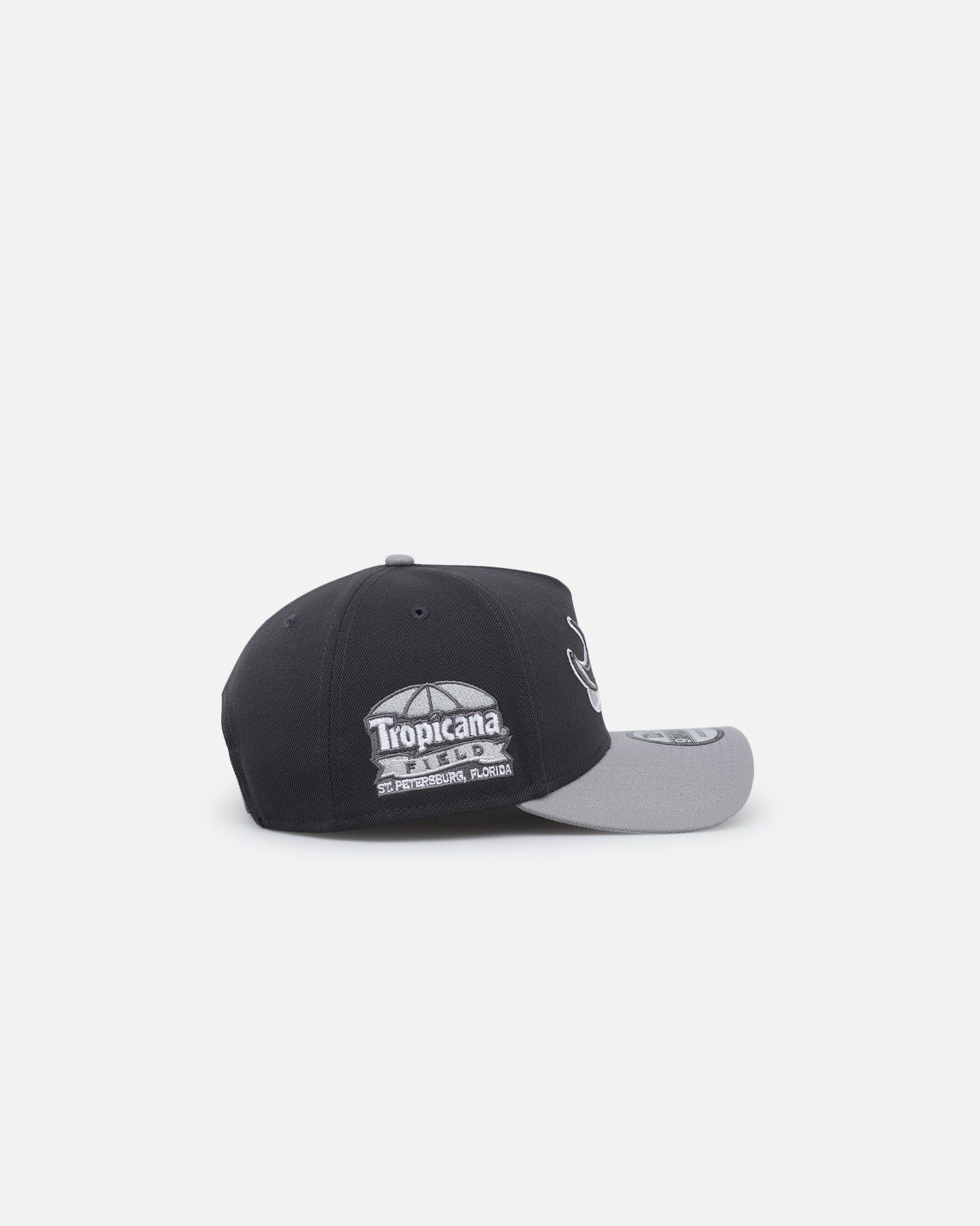 New Era Tampa Bay Rays 'Shadow Greys' 9FORTY A-Frame Snapback Graphite/Grey sold by Culture Kings product image thumbnail 3