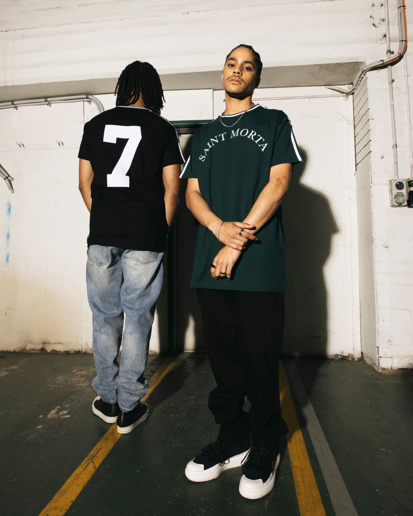 Saint Morta College Lafayette T-Shirt Black/White sold by Culture Kings product image thumbnail 5