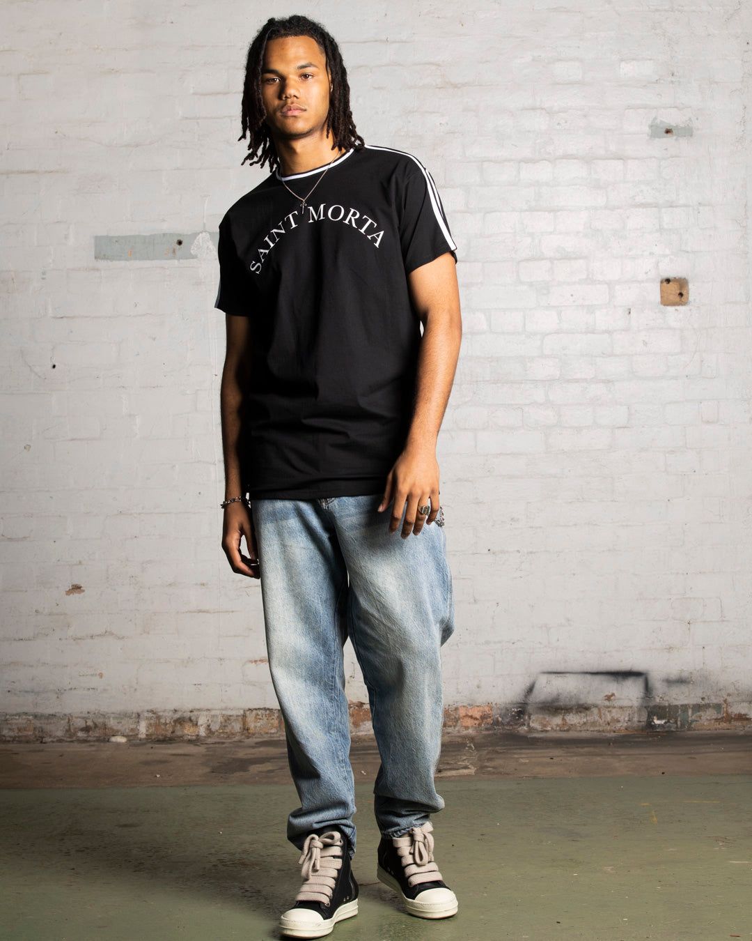 Saint Morta College Lafayette T-Shirt Black/White sold by Culture Kings product image thumbnail 4