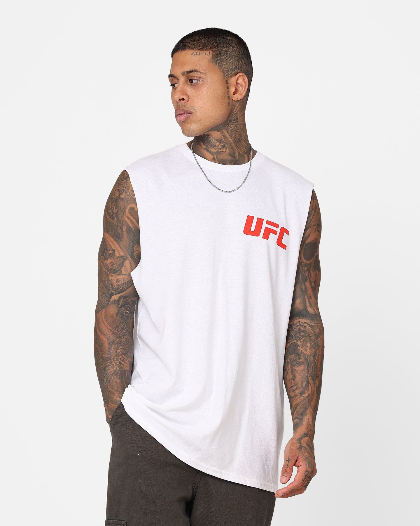 UFC By Goat Crew Tank White sold by Culture Kings