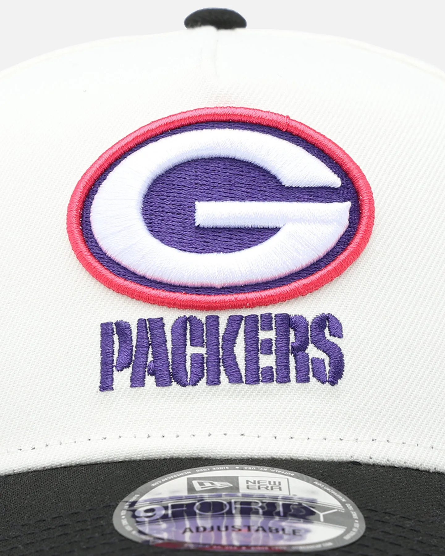 New Era Green Bay Packers 'Neon Nights' 9FORTY Snapback Chrome/Black sold by Culture Kings product image thumbnail 5