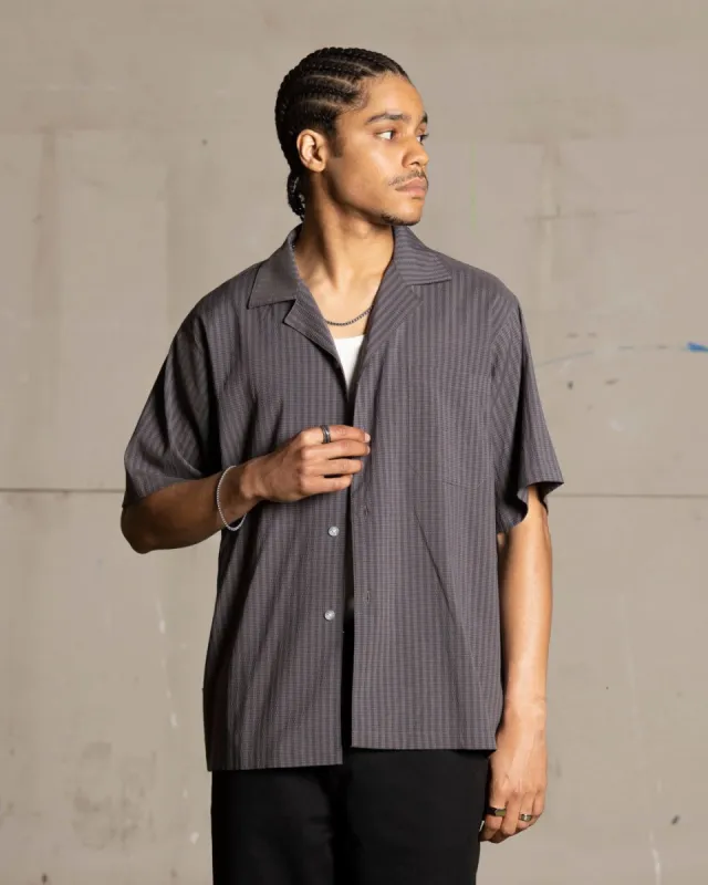 Saint Morta Villa Short Sleeve Shirt Dark Grey sold by Culture Kings