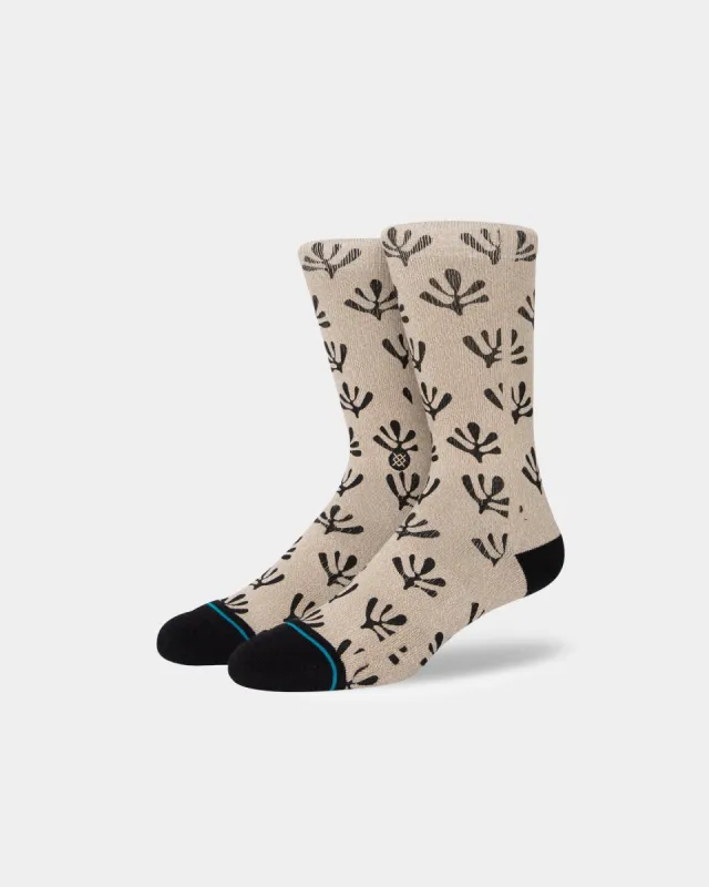Stance Deserted Socks Khaki sold by Culture Kings