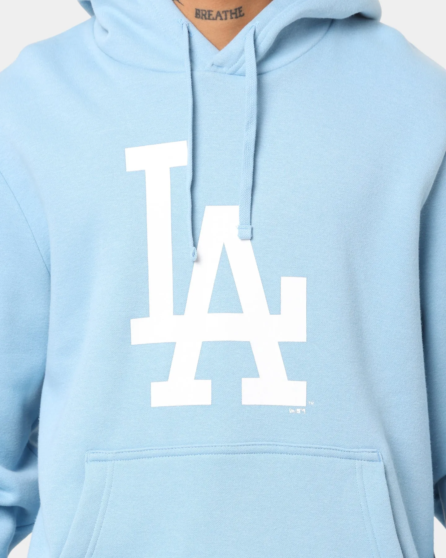 New Era Los Angeles Dodgers Hoodie Charcoal/Sky Blue sold by Culture Kings product image thumbnail 3