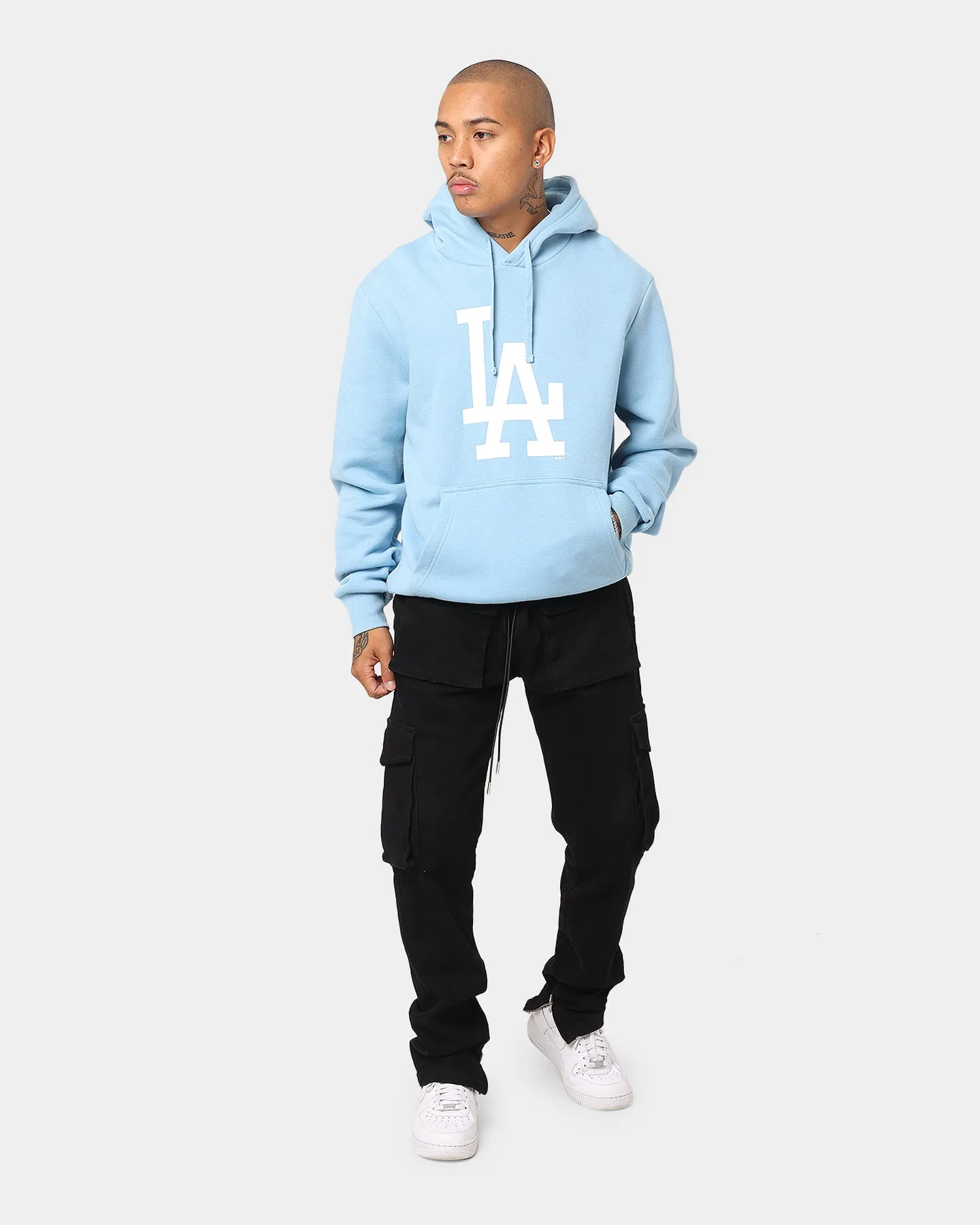 New Era Los Angeles Dodgers Hoodie Charcoal/Sky Blue sold by Culture Kings product image thumbnail 2