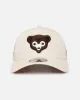 New Era Chicago Cubs 'Neapolitan Chrome' 9FORTY A-Frame Snapback Chrome/Pink Met sold by Culture Kings