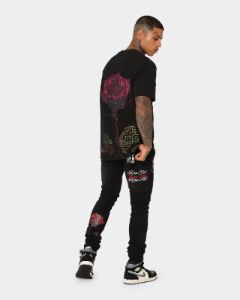 Ksubi Pixel Kash Short Sleeve T-Shirt Jet Black sold by Culture Kings
