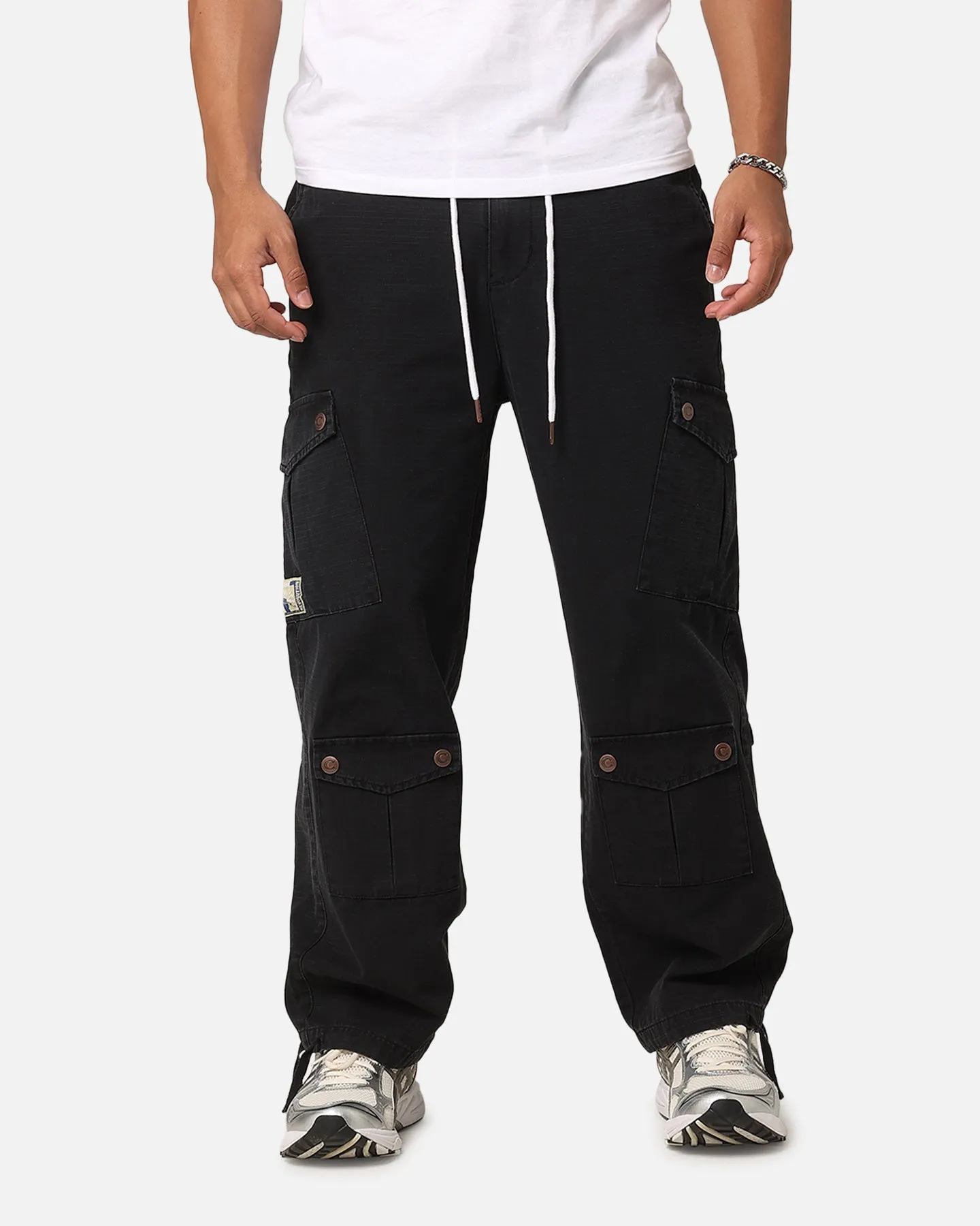 Carre Quality Cargo Jogger Washed Black sold by Culture Kings