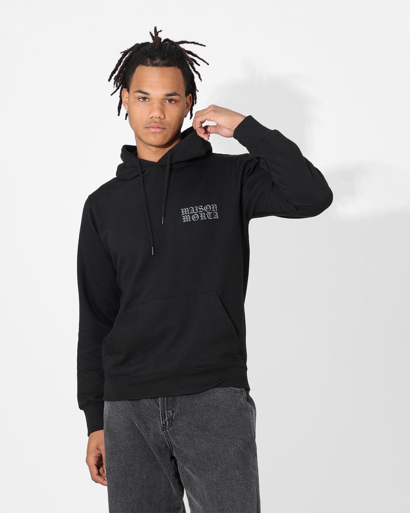 Saint Morta Maison Morta Hoodie Black sold by Culture Kings product image thumbnail 2