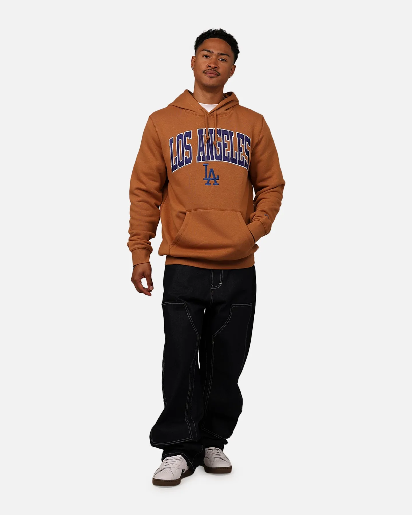 New Era Los Angeles Dodgers Pullover Hoodie Medium Beige sold by Culture Kings product image thumbnail 3