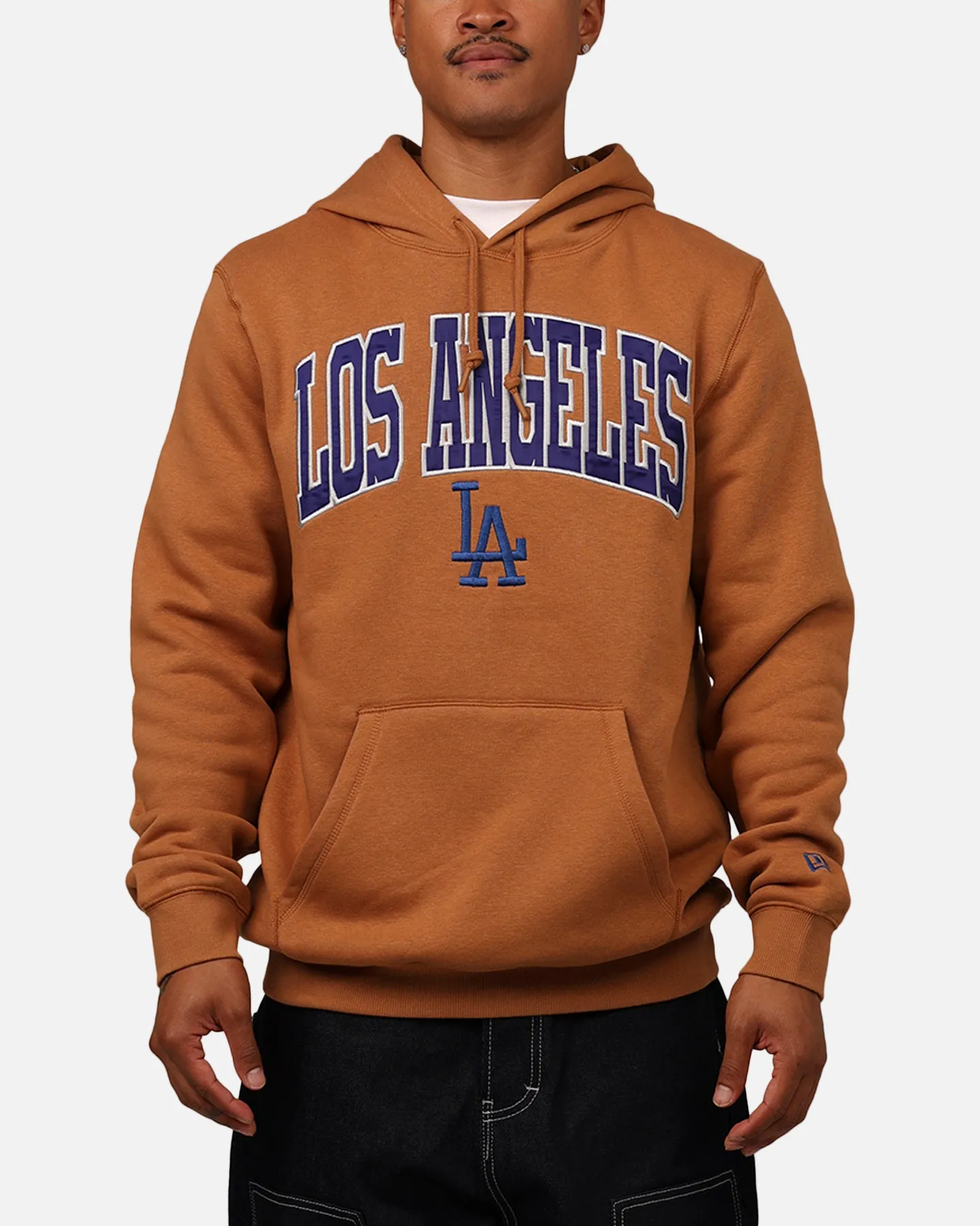 New Era Los Angeles Dodgers Pullover Hoodie Medium Beige sold by Culture Kings