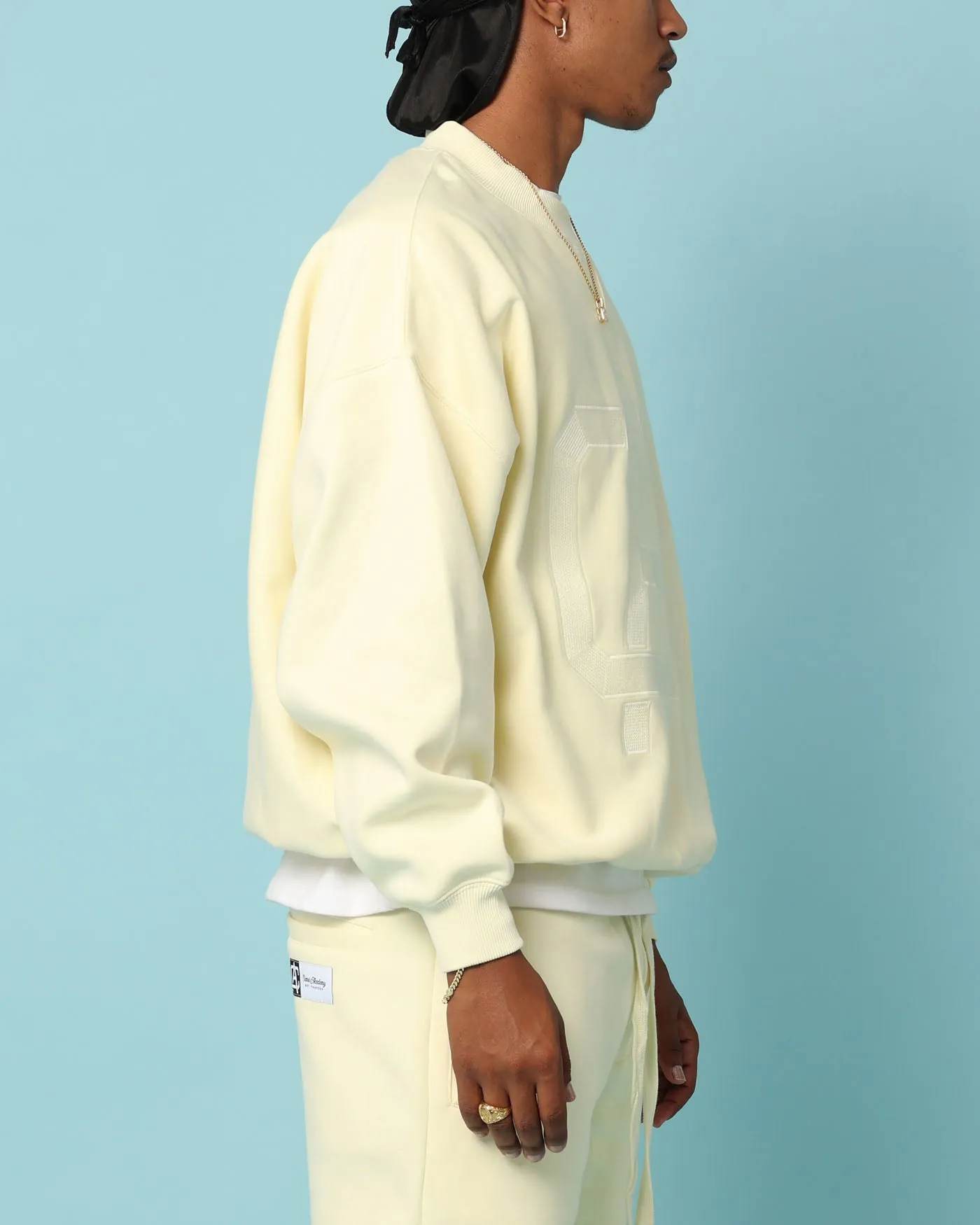 Carré Academy Oversized Crewneck Yellow sold by Culture Kings product image thumbnail 4