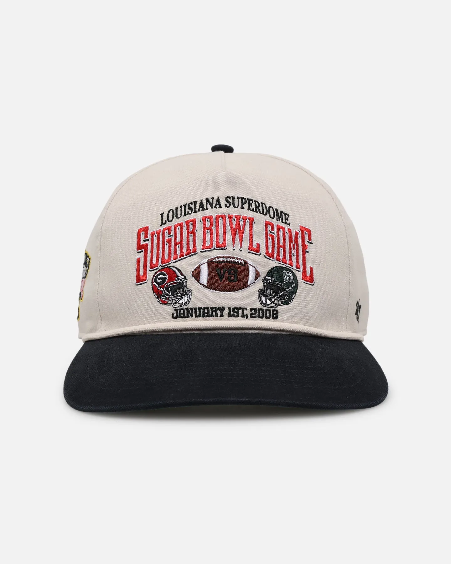47 Brand Louisiana 2008 Sugar Bowl Snapback Tan/Black sold by Culture Kings