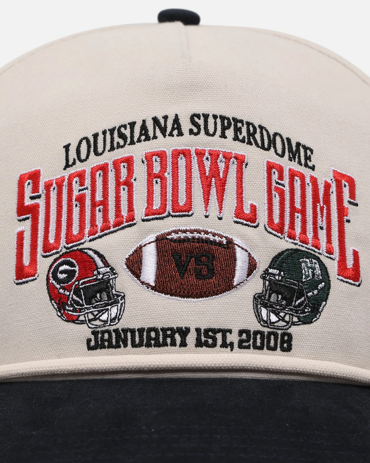 47 Brand Louisiana 2008 Sugar Bowl Snapback Tan/Black sold by Culture Kings product image thumbnail 5
