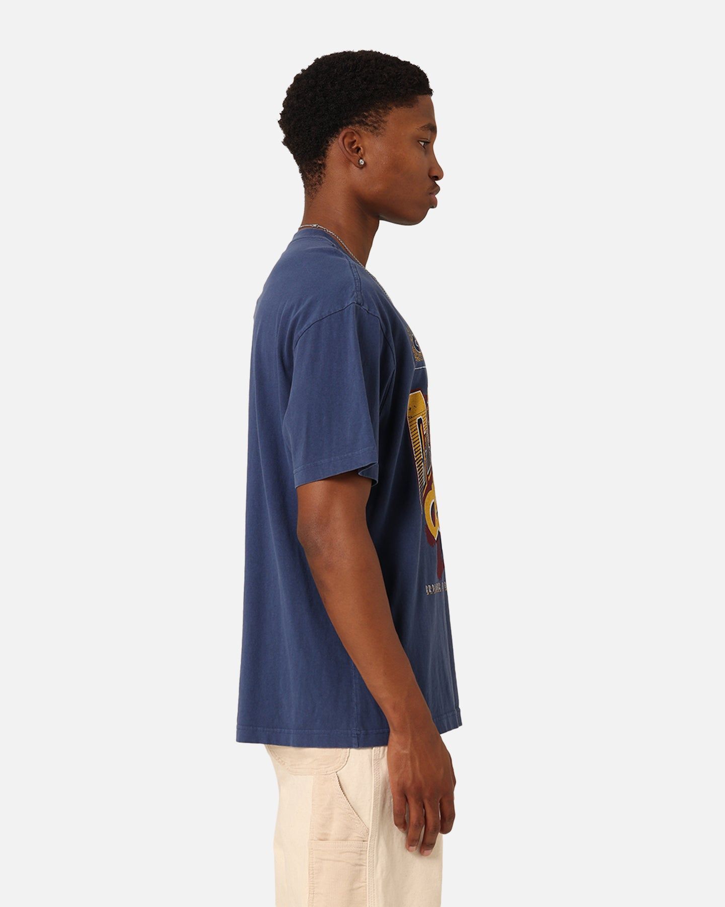 Mitchell & Ness Cleveland Cavaliers Brush Off 2.0 T-Shirt Navy sold by Culture Kings product image thumbnail 5