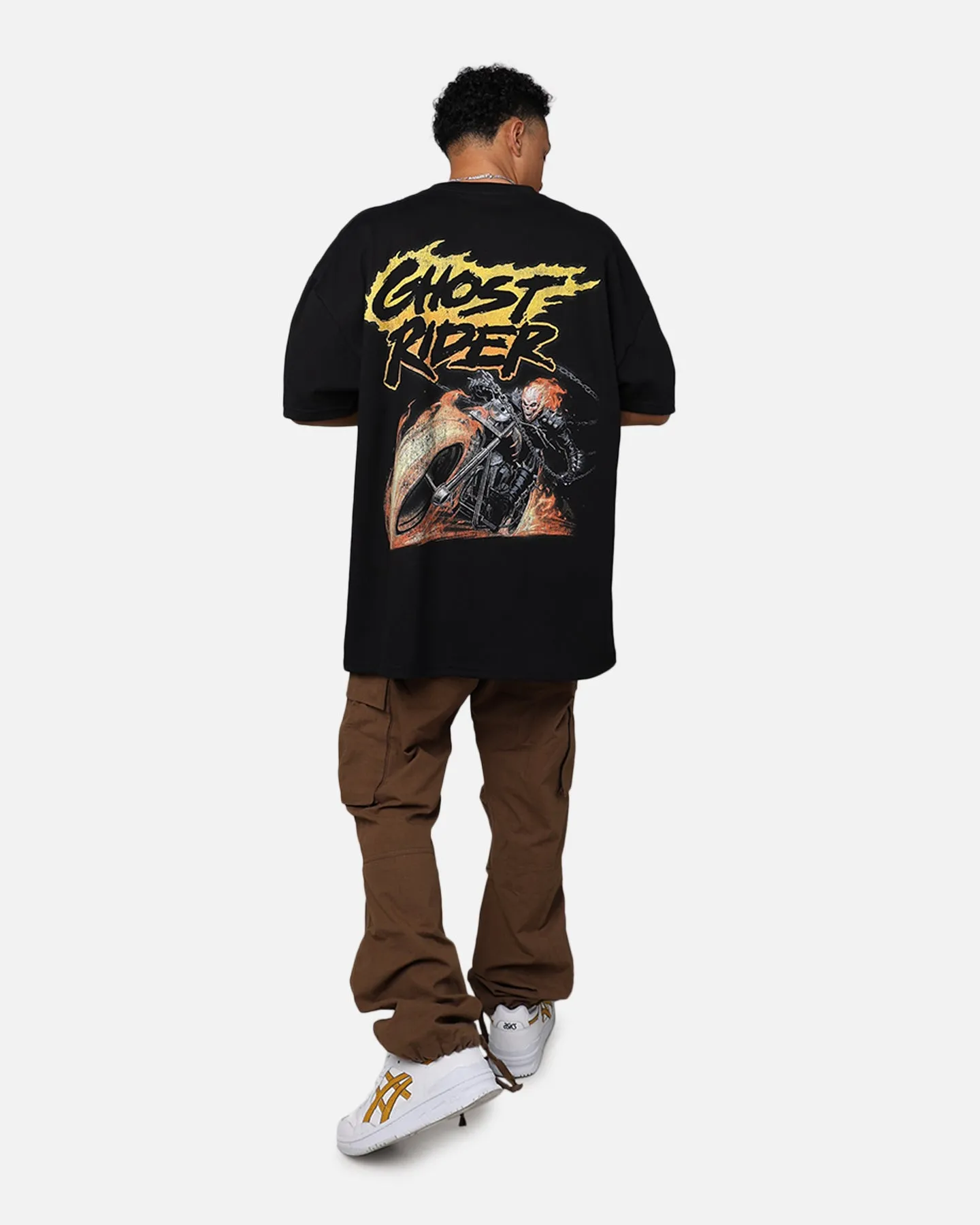 Marvel Ghost Rider Heavyweight T-Shirt Black sold by Culture Kings product image thumbnail 3