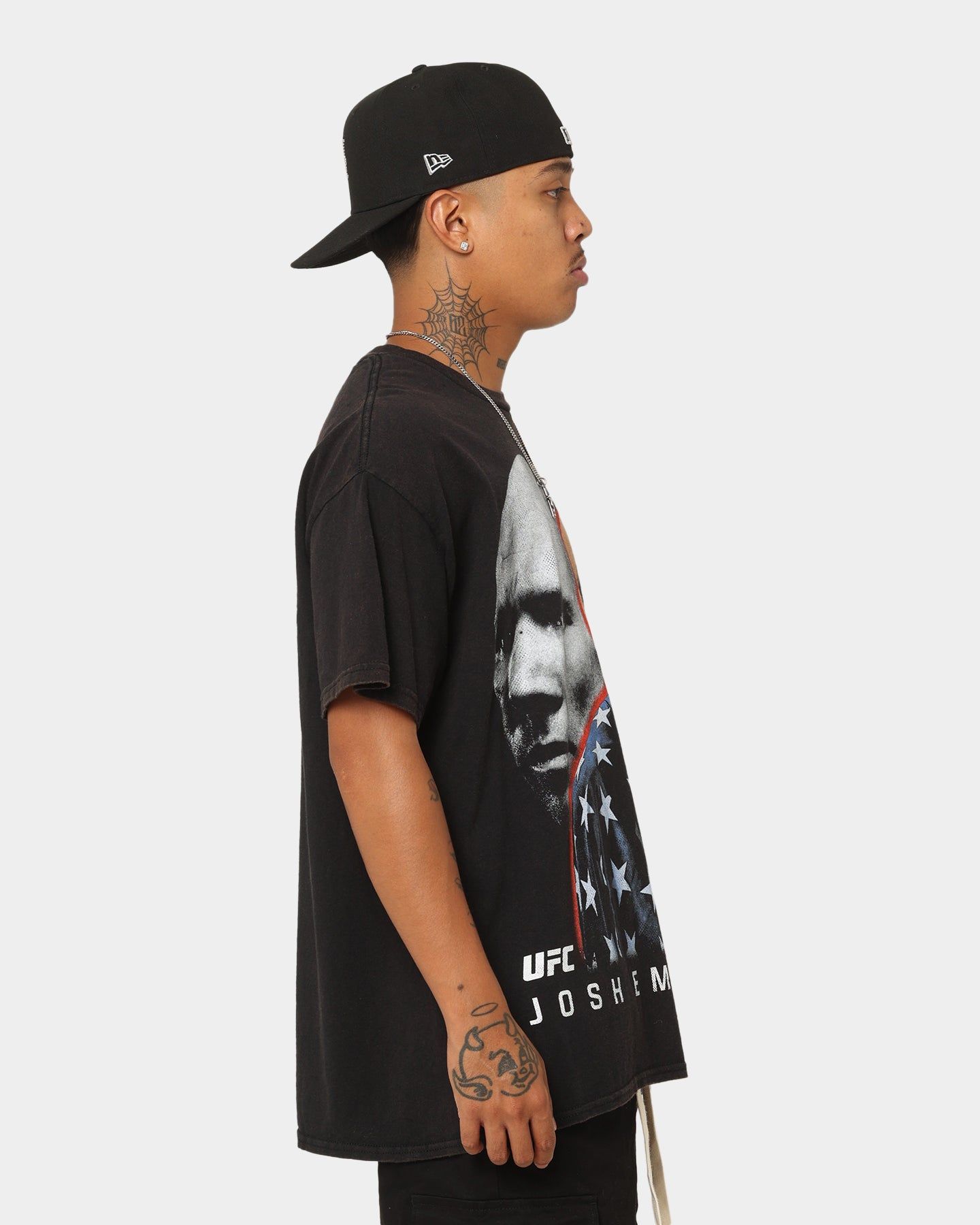 Goat Crew X UFC Josh Emmett Vintage T-Shirt Black Wash sold by Culture Kings product image thumbnail 5