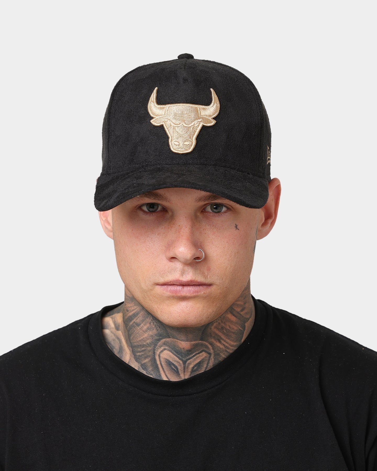 New Era Chicago Bulls 'Black/Tan Suede' 9FORTY K-Frame Strapback Black/Tan sold by Culture Kings product image thumbnail 3