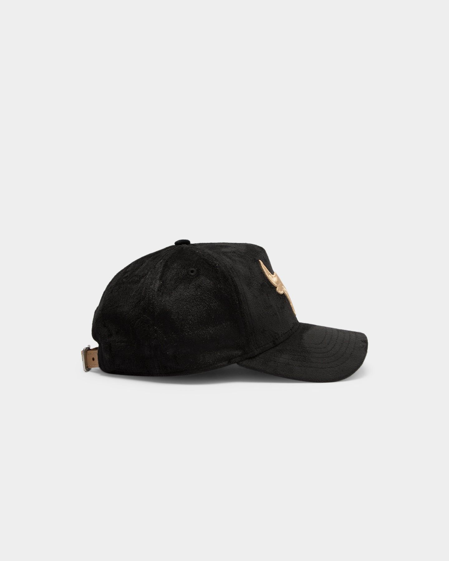 New Era Chicago Bulls 'Black/Tan Suede' 9FORTY K-Frame Strapback Black/Tan sold by Culture Kings product image thumbnail 5