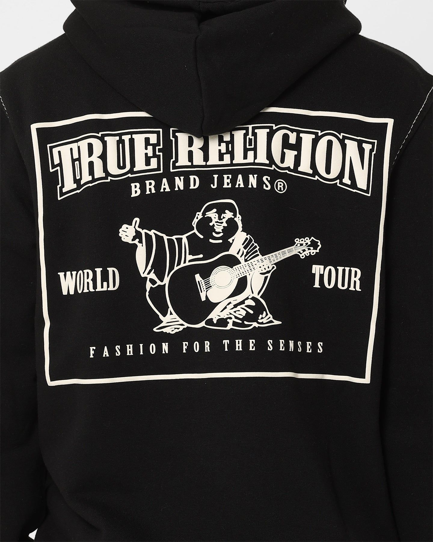 True Religion Big T Zip Thru Jacket Jet Black sold by Culture Kings product image thumbnail 5