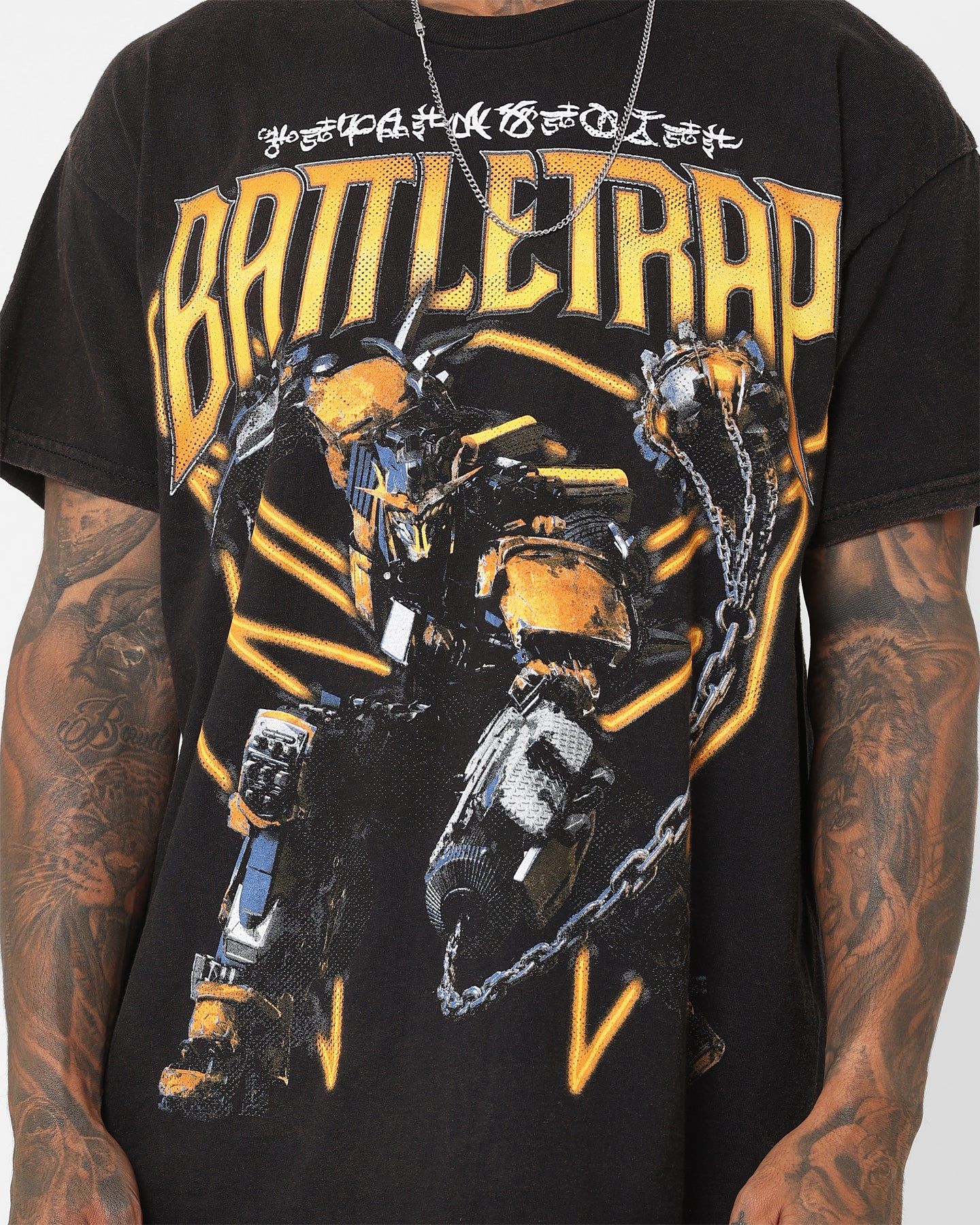 Goat Crew X Transformers Battletrap Vintage T-Shirt Black Wash sold by Culture Kings product image thumbnail 3