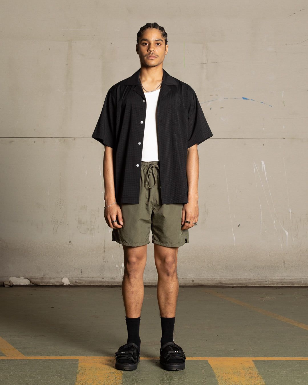 Saint Morta Cali Beach Shorts Khaki Green sold by Culture Kings product image thumbnail 2