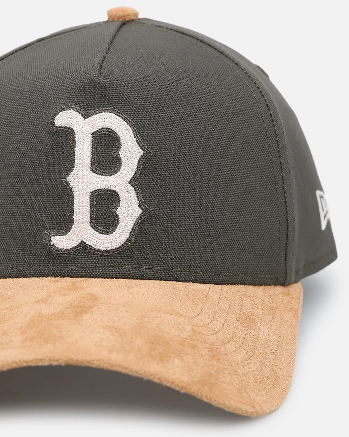 New Era Boston Red Sox 'Moss Canvas Wheat' 9FORTY A-Frame Snapback Moss Canvas/Ivory sold by Culture Kings product image thumbnail 2