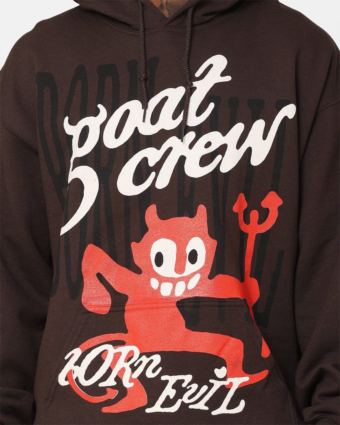 Goat Crew Born Evil Hoodie Brown sold by Culture Kings product image thumbnail 4