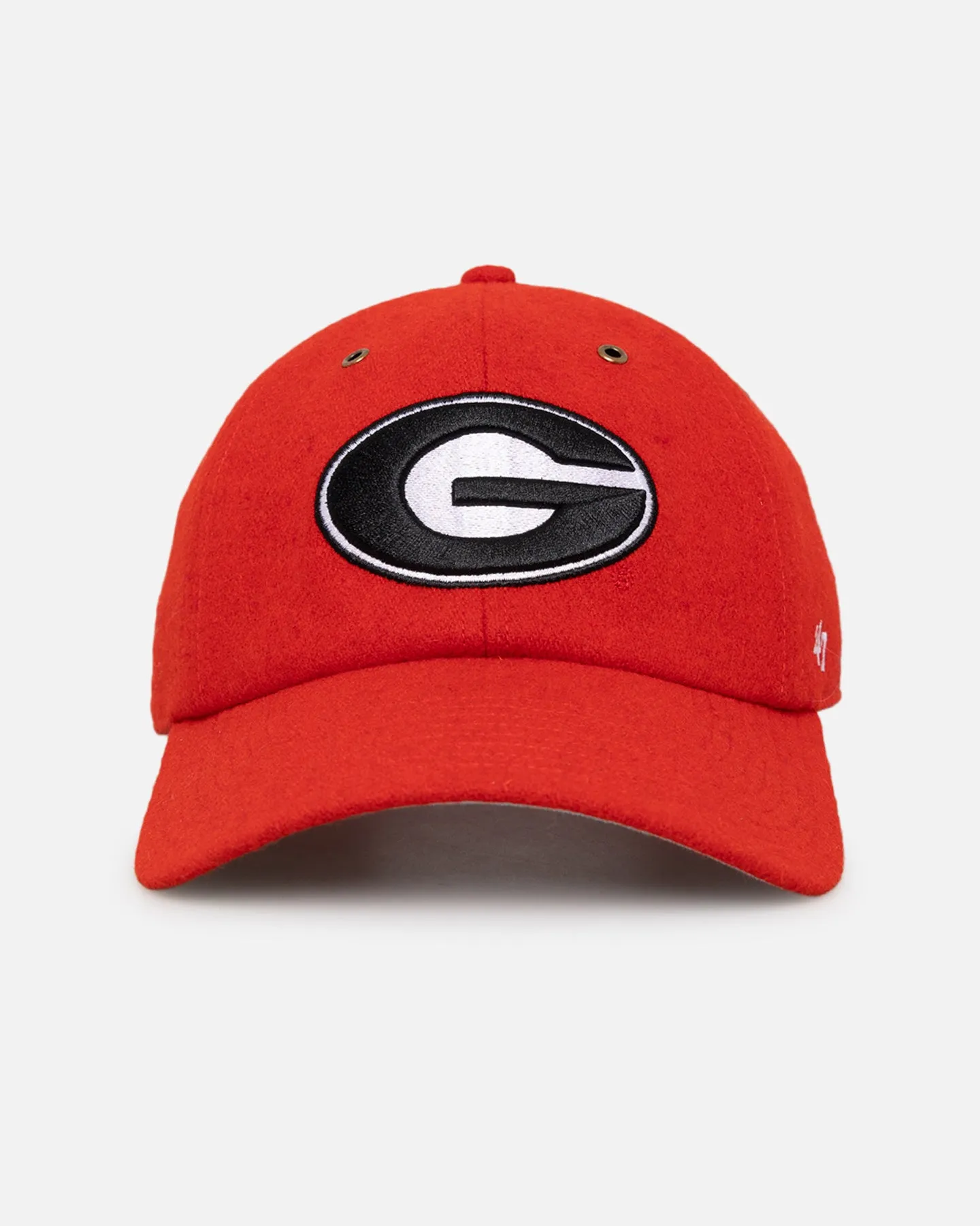 47 Brand Georgia Bulldogs Wooly Clean Up Strapback Red sold by Culture Kings