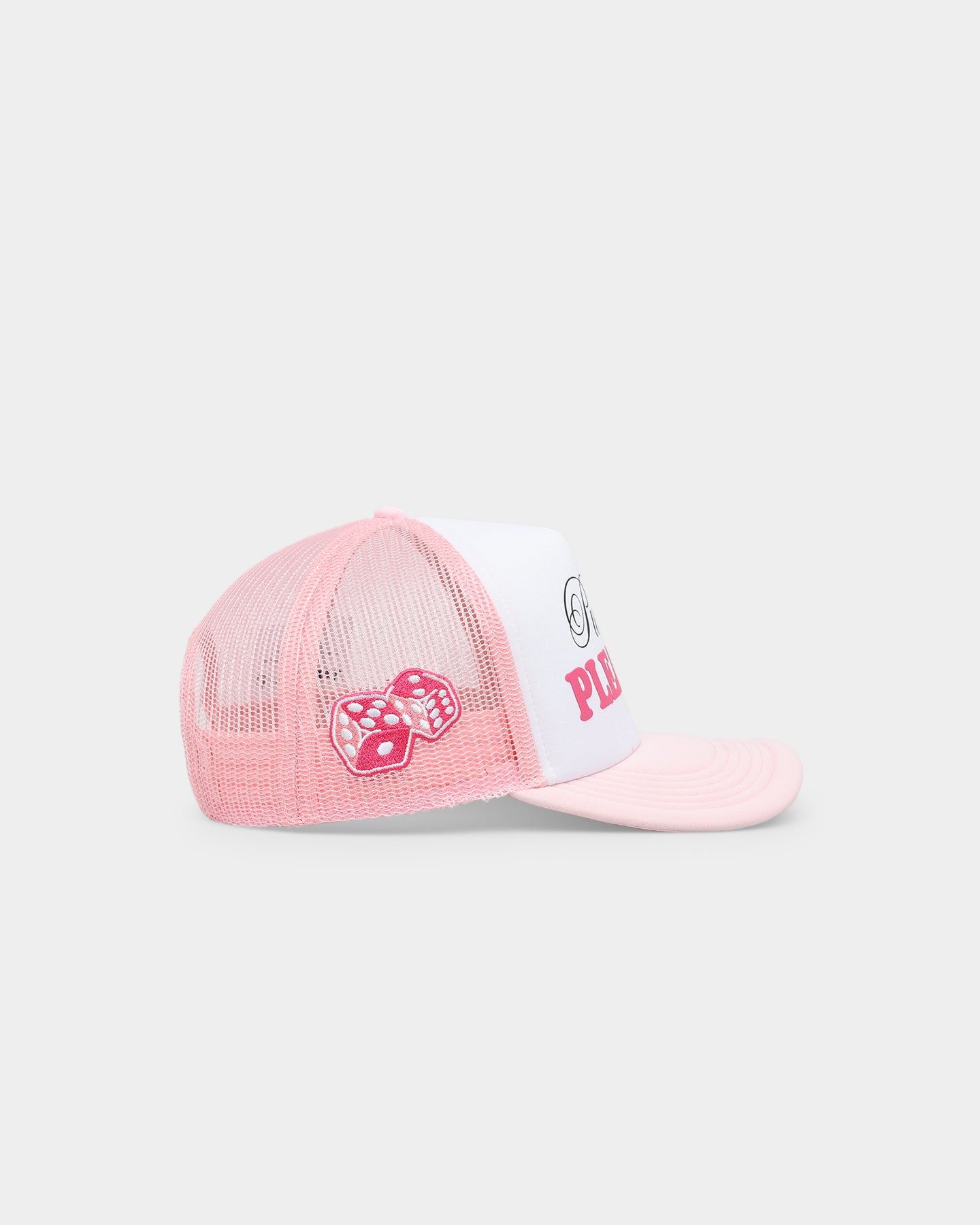 Playboy By CK Pursue Trucker Snapback Pink/White sold by Culture Kings product image thumbnail 3