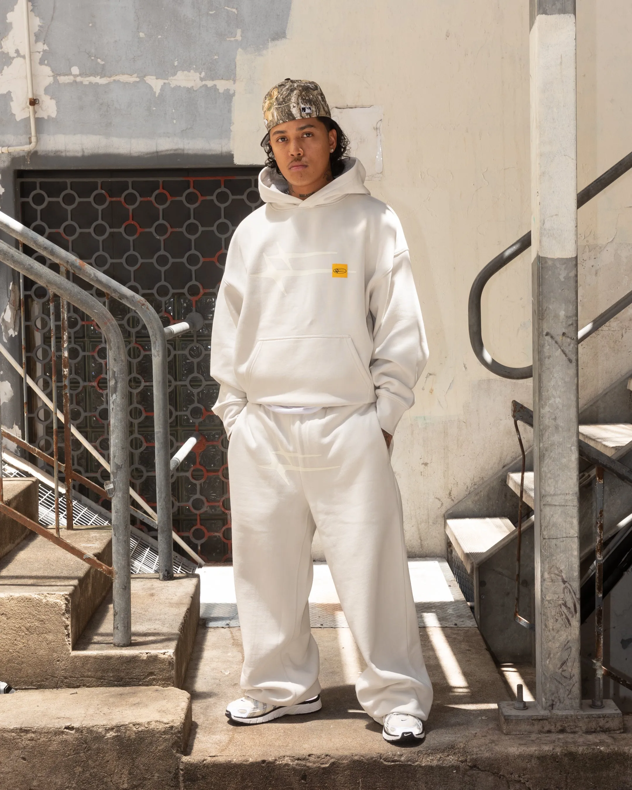 Loiter Hybrid Hoodie Stone sold by Culture Kings product image thumbnail 2