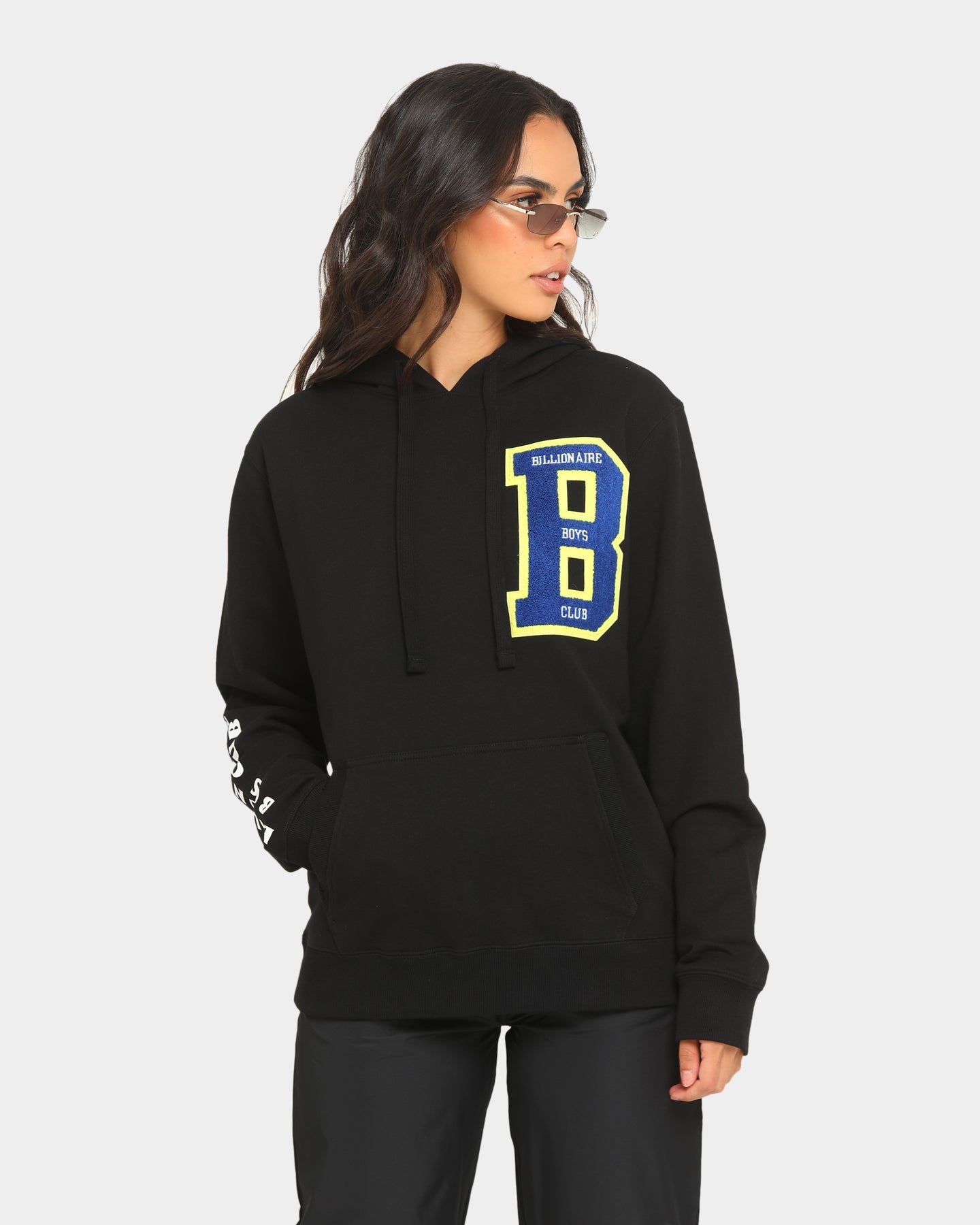 Billionaire Boys Club BB Letters Hoodie Black sold by Culture Kings