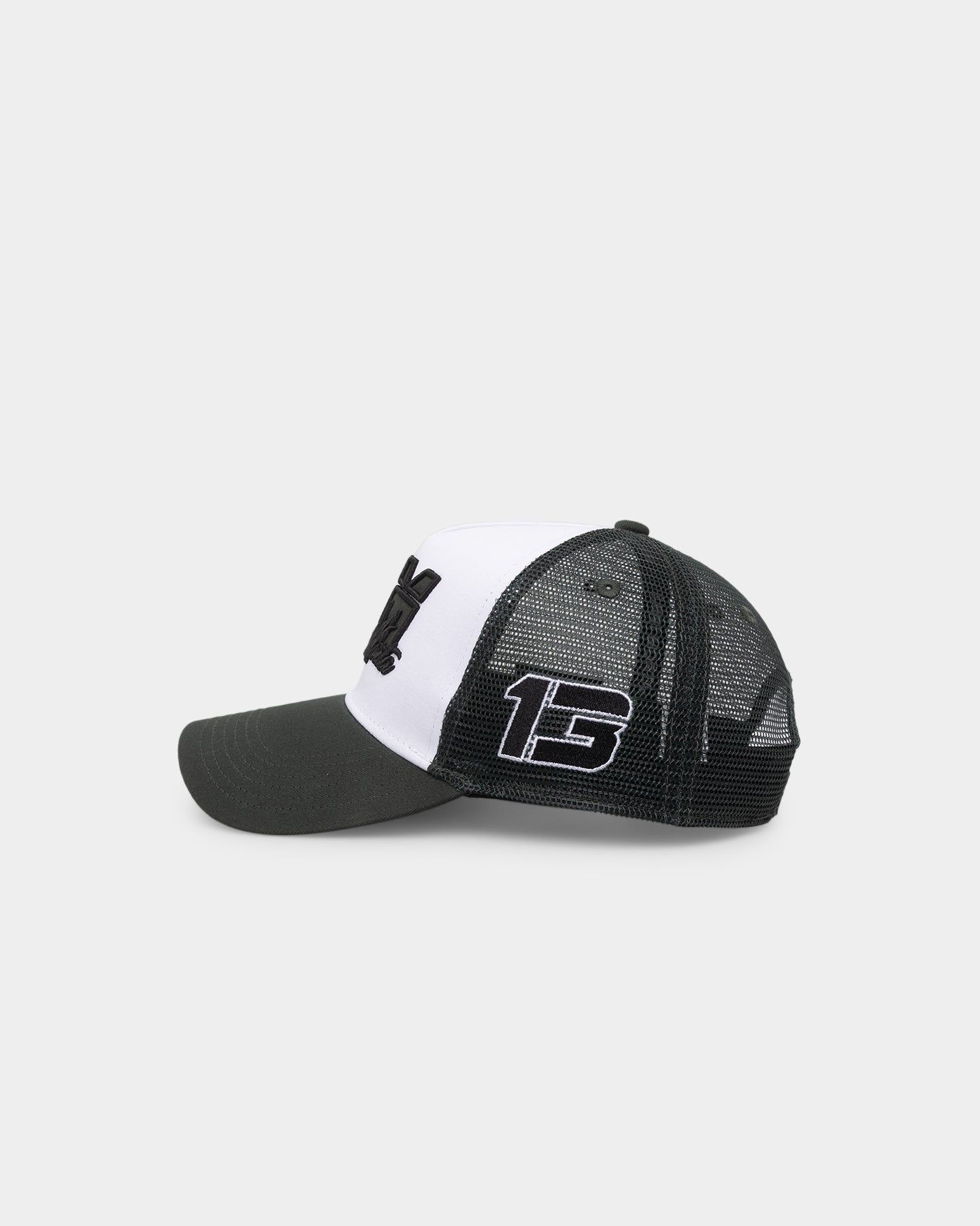 Saint Morta Moto Trucker Snapback Dark Green/White sold by Culture Kings product image thumbnail 4
