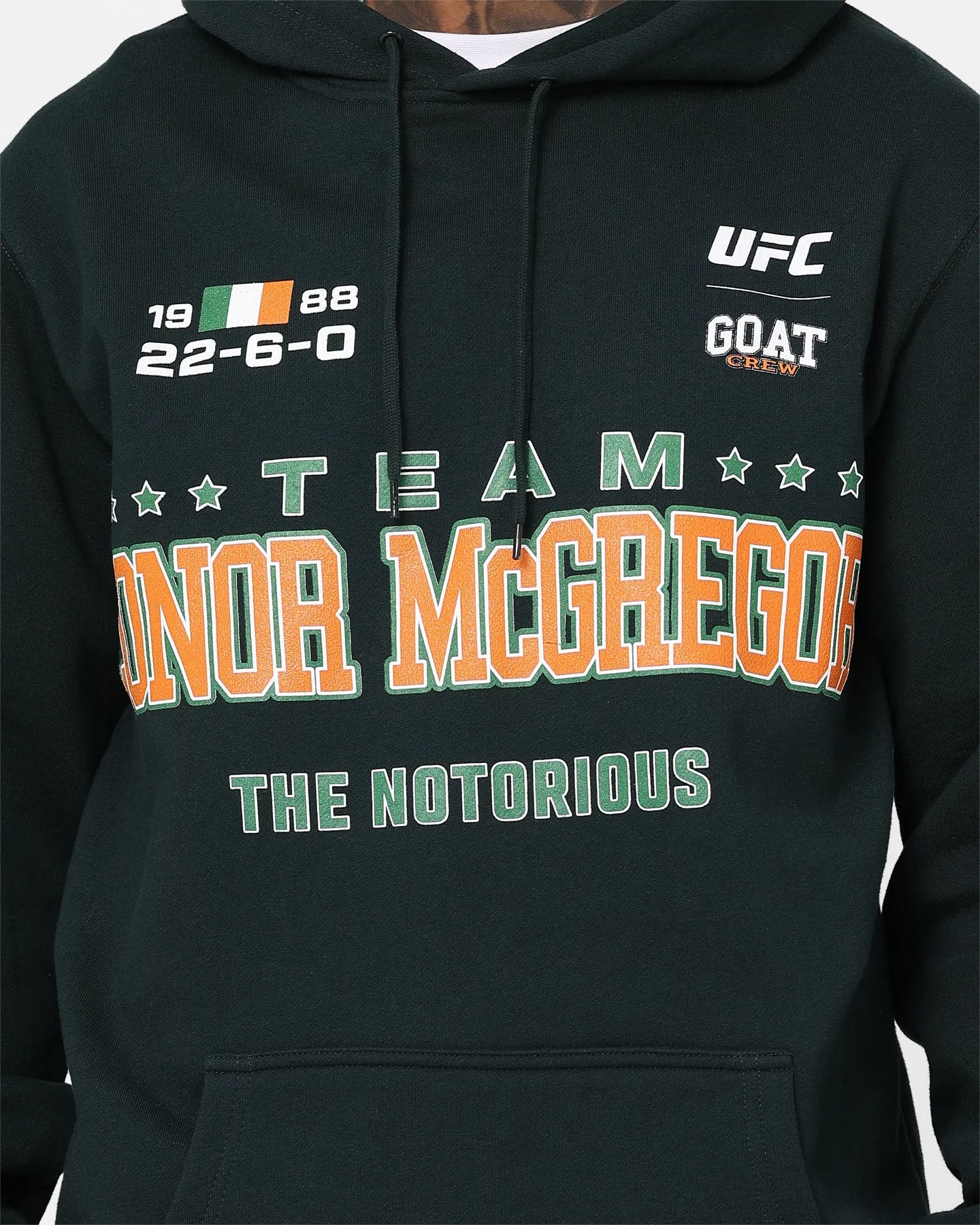Goat Crew X UFC Conor McGregor Team McGregor Hoodie Deep Green sold by Culture Kings product image thumbnail 4