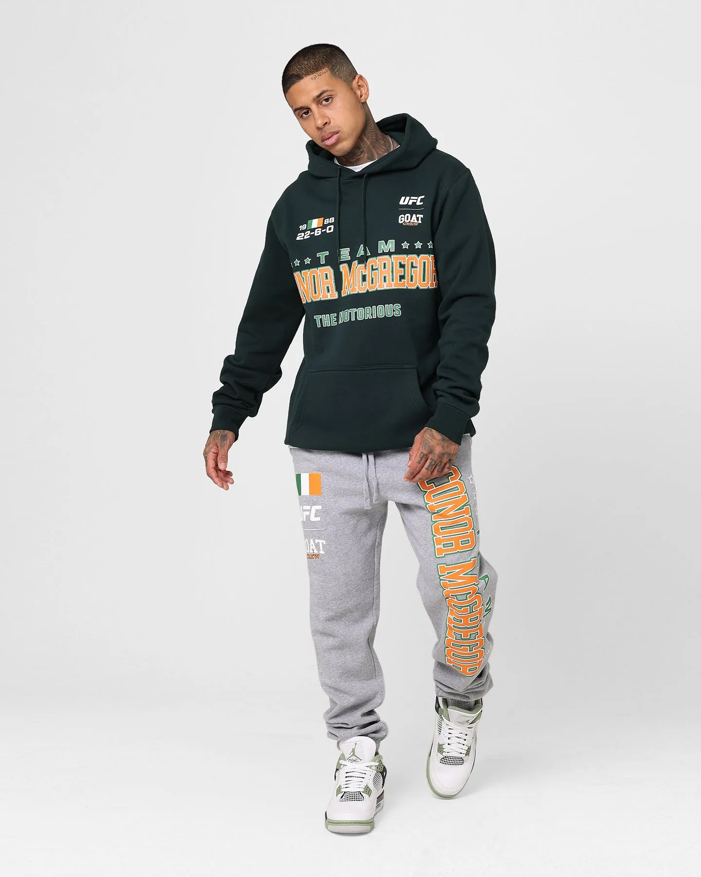 Goat Crew X UFC Conor McGregor Team McGregor Hoodie Deep Green sold by Culture Kings product image thumbnail 3