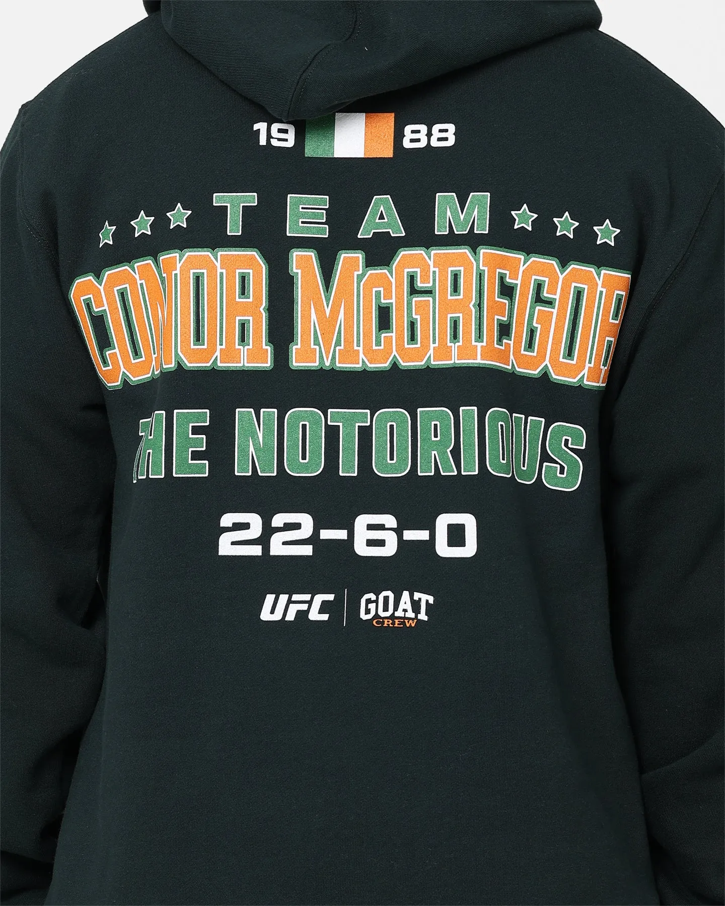 Goat Crew X UFC Conor McGregor Team McGregor Hoodie Deep Green sold by Culture Kings product image thumbnail 5
