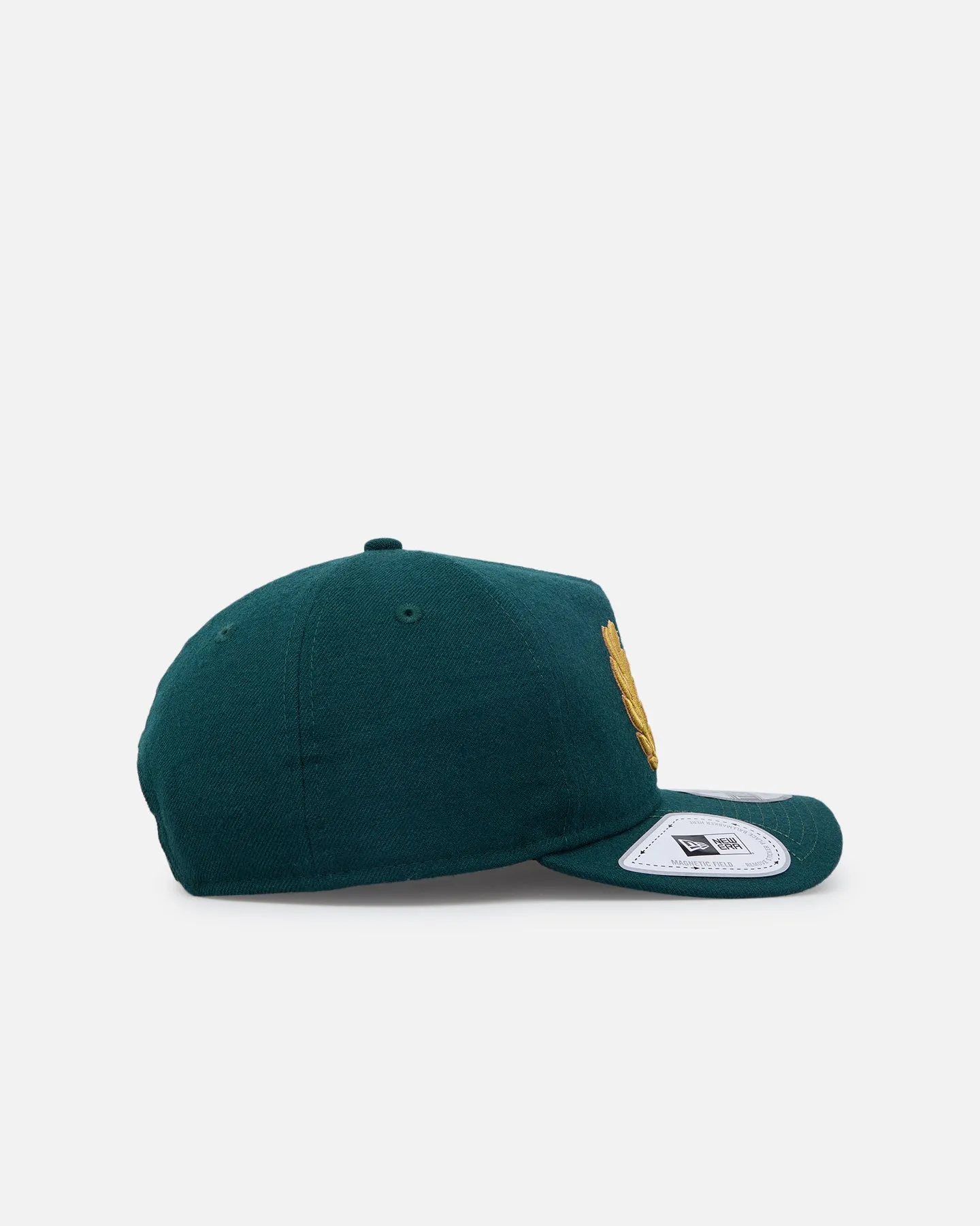 New Era Oakland Athletics 'Heritage Golf' Pre-Curved Golfer Snapback Cilantro Green sold by Culture Kings product image thumbnail 3