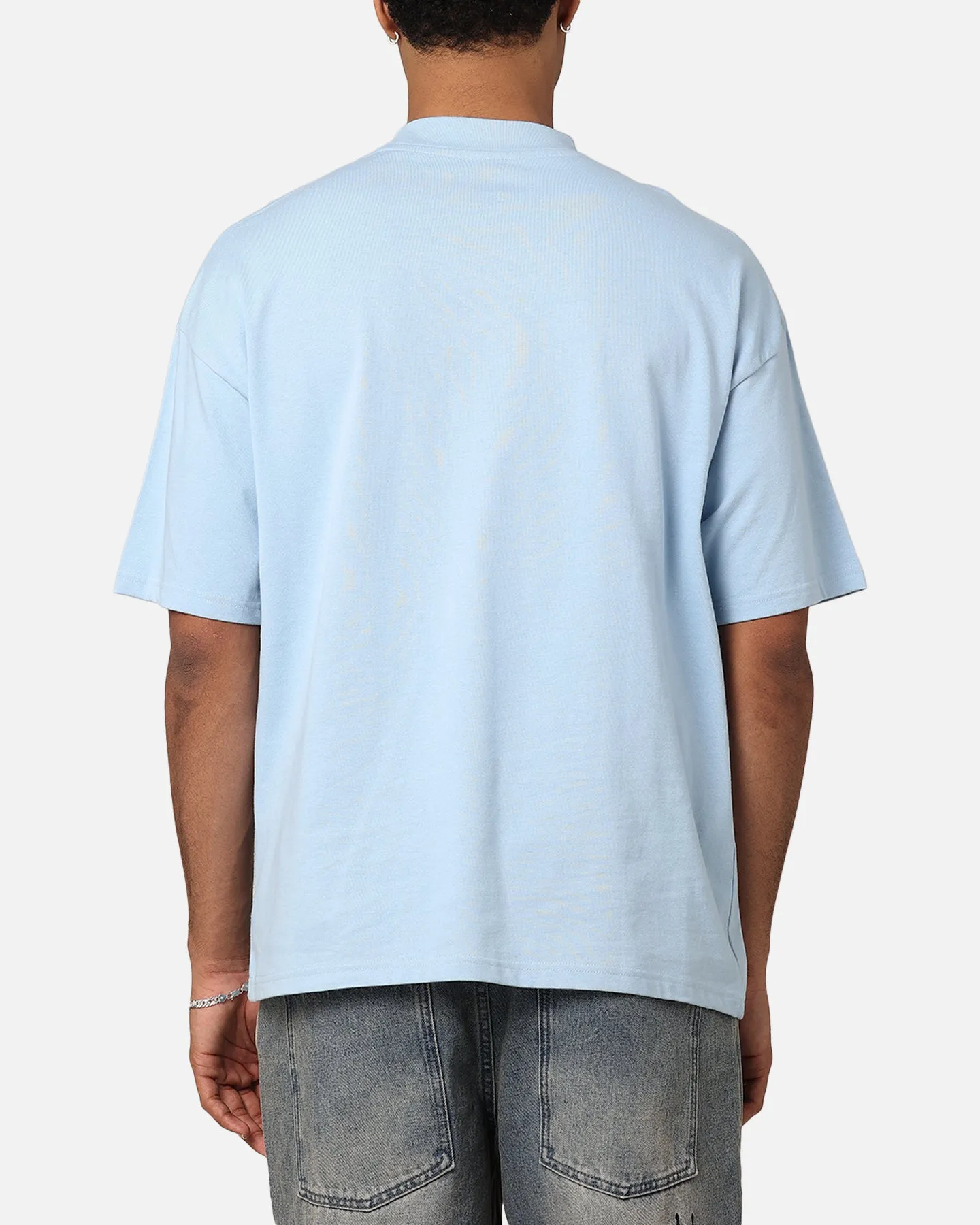 Culture Kings Oversized Blank T-Shirt Light Blue sold by Culture Kings product image thumbnail 3