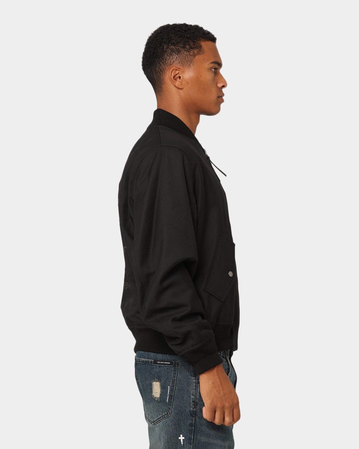 Lacoste Graphic Icons Bomber Jacket Black sold by Culture Kings product image thumbnail 6
