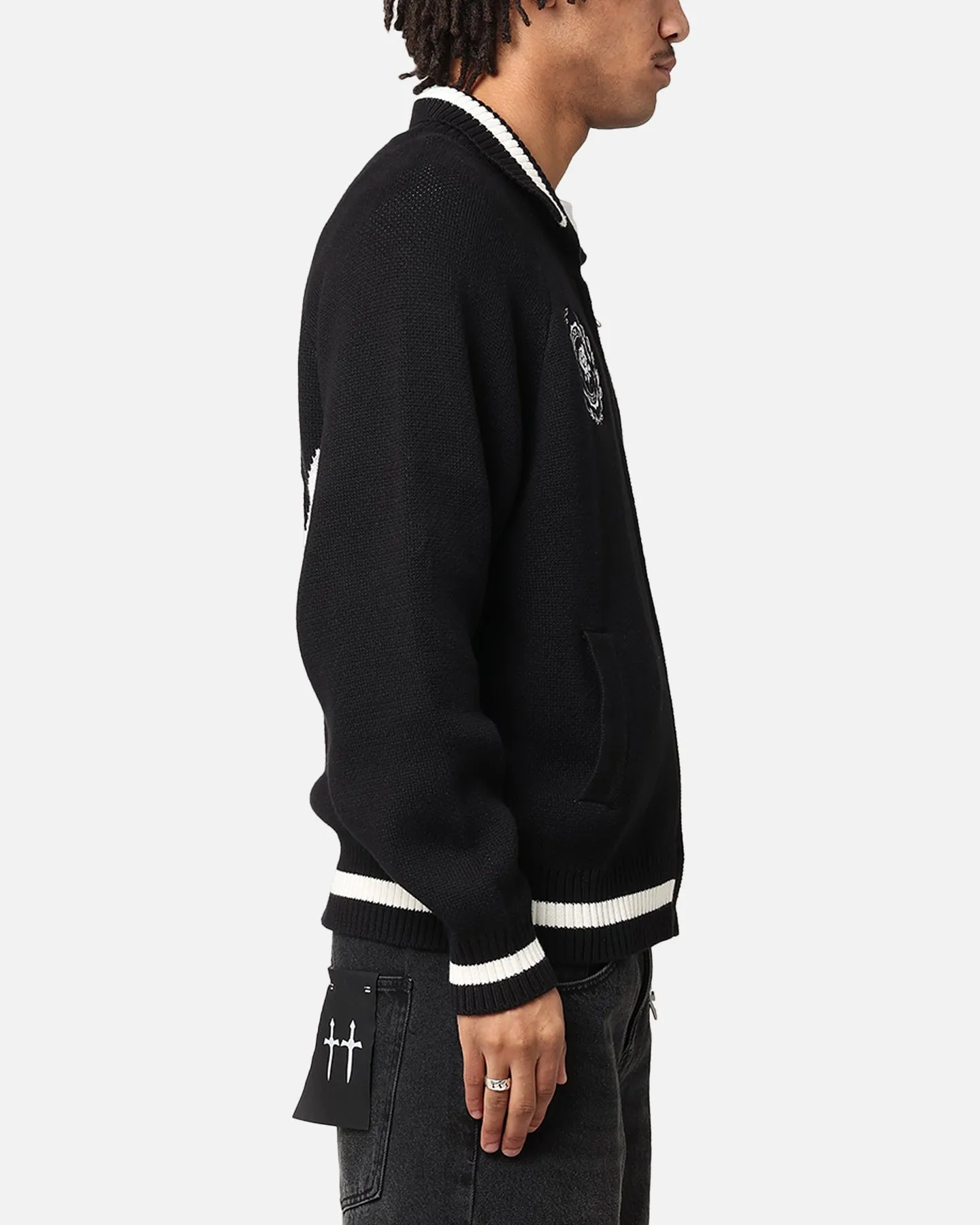 Carre Athletic Knit Jacket Black sold by Culture Kings product image thumbnail 5