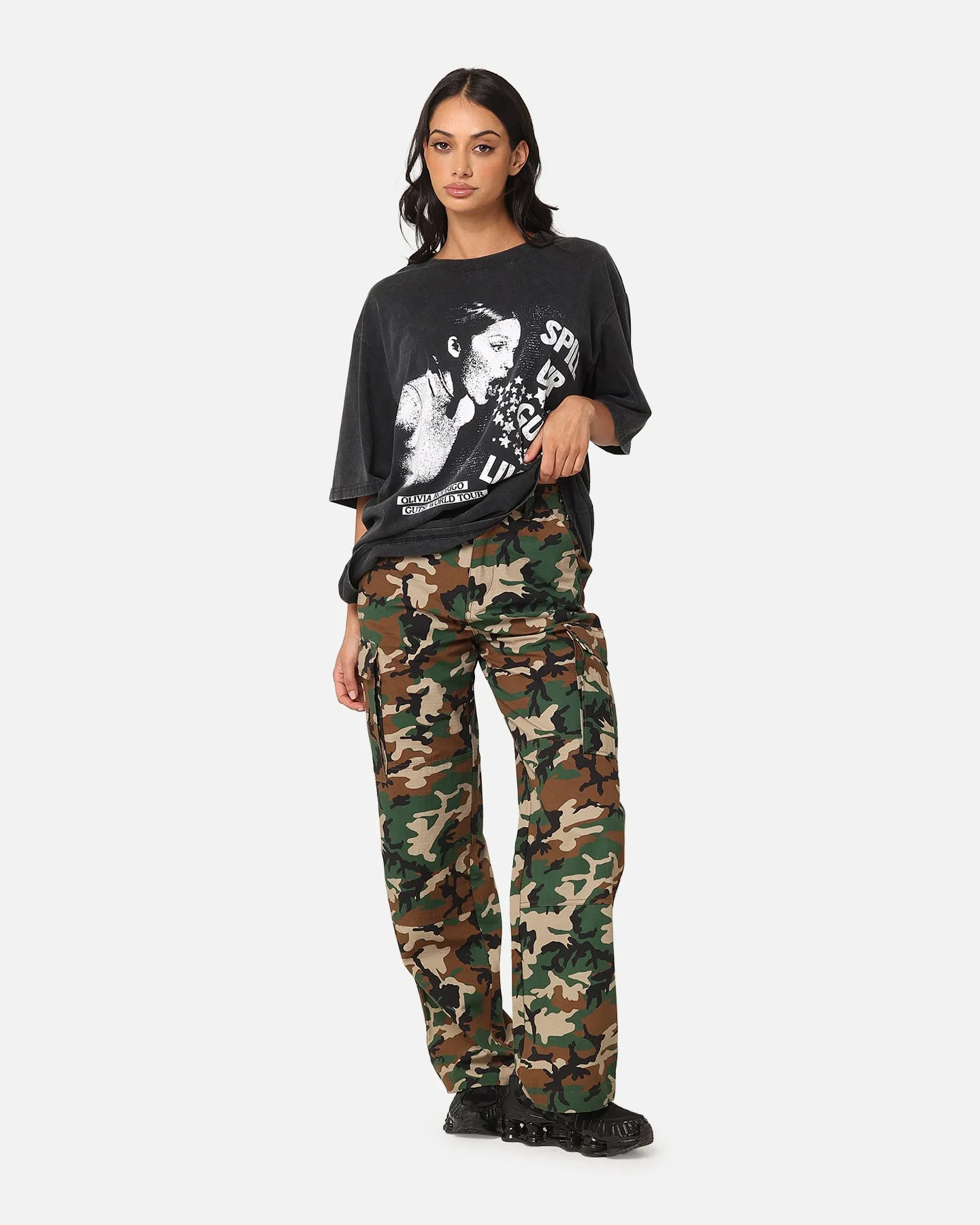 X-Girl Women's Easy Cargo Pants Camo sold by Culture Kings