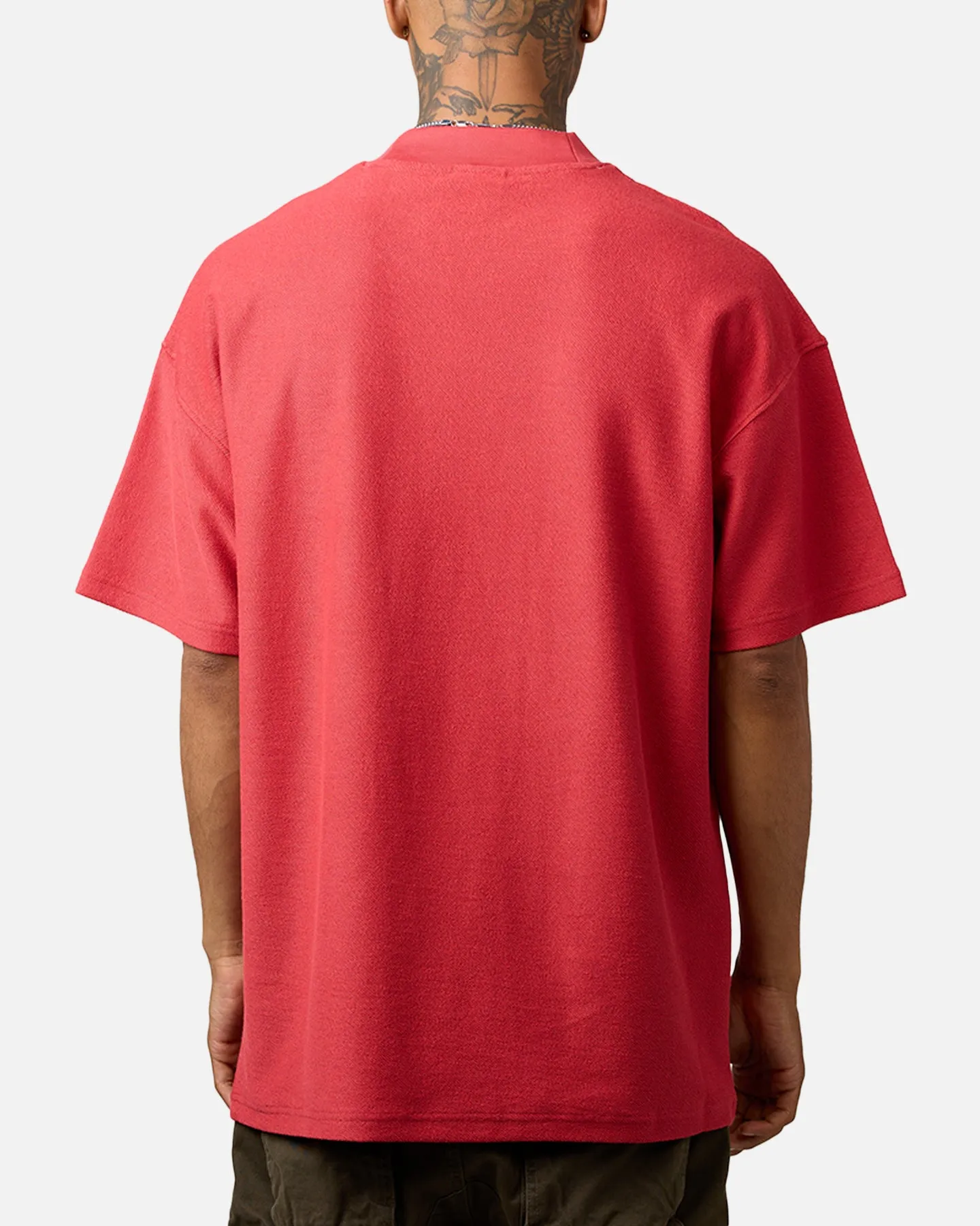 Carre Terry Oversized T-Shirt Red sold by Culture Kings product image thumbnail 2