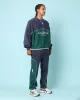 Carré Paris Dice Club Panelled Sweatpants Forest Green/Midnight sold by Culture Kings