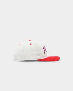 New Era Philadelphia Phillies Corduroy Golfer Snapback Chrome White sold by Culture Kings