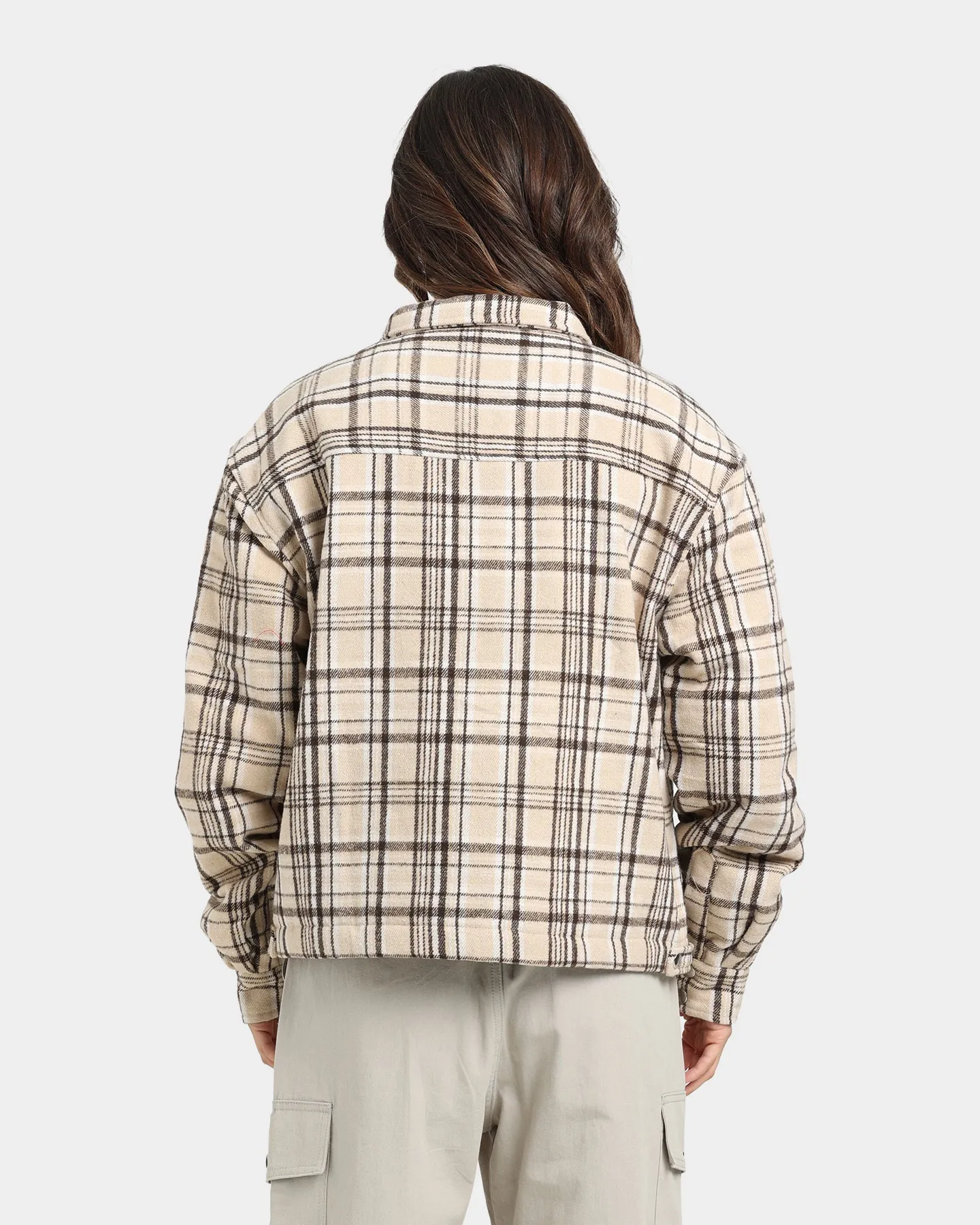 XXIII Oaxaca Cropped Tartan Jacket Brown sold by Culture Kings product image thumbnail 4