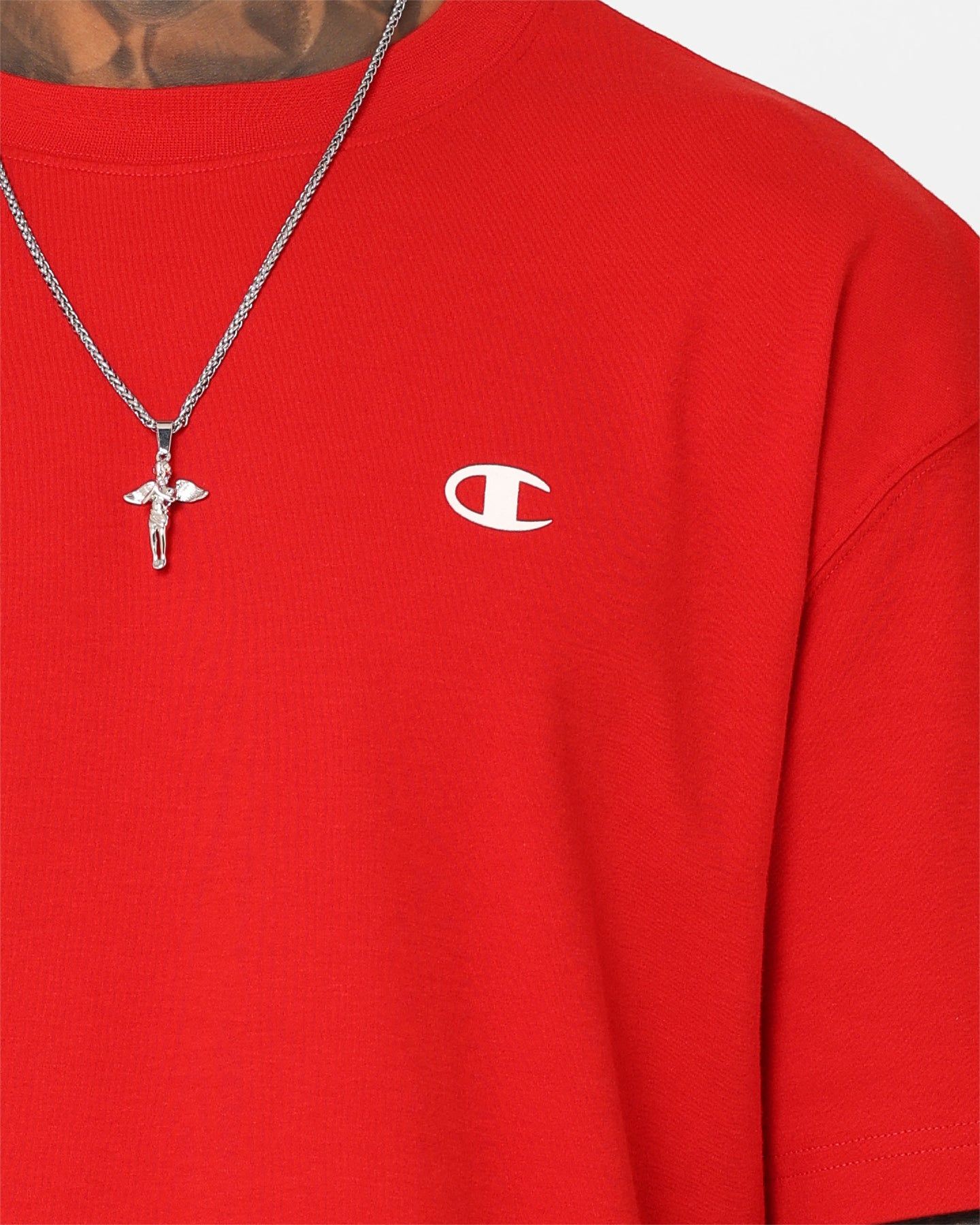 Champion Rochester Base T-Shirt New Ripe Red Csi sold by Culture Kings product image thumbnail 3
